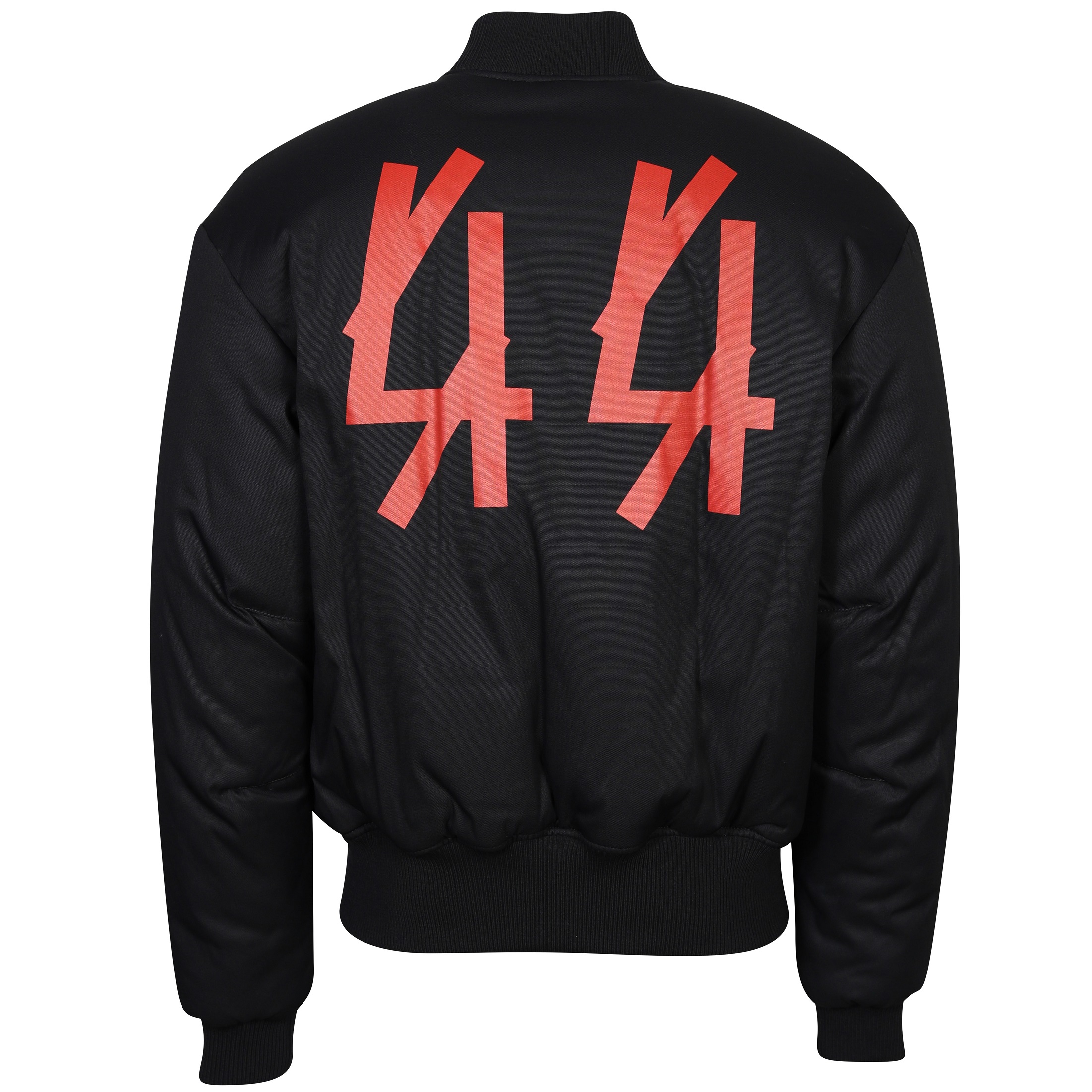 44 Label Group Emil Bomber Jacket in Black 48