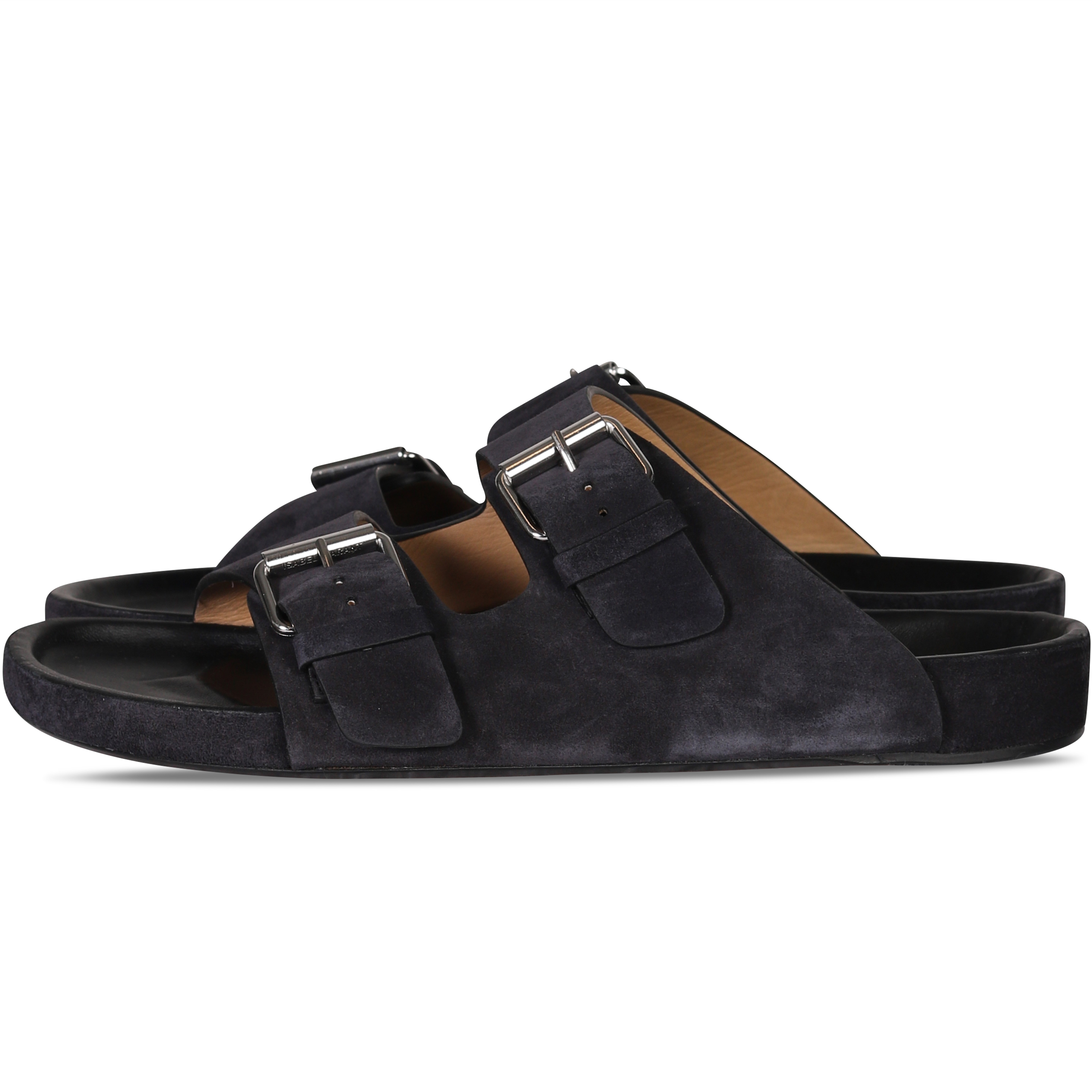 Isabel Marant Sandals Lekson Black Midnight 42