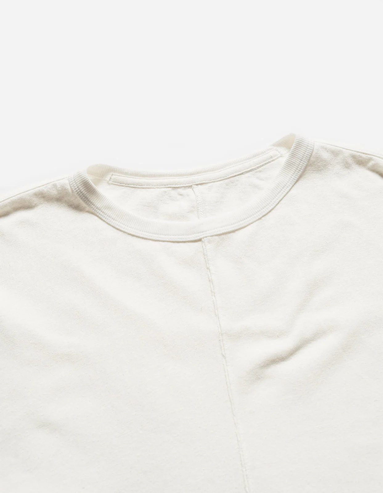 MAHARISHI 5234 Hemp Cross Oversized T-Shirt in White