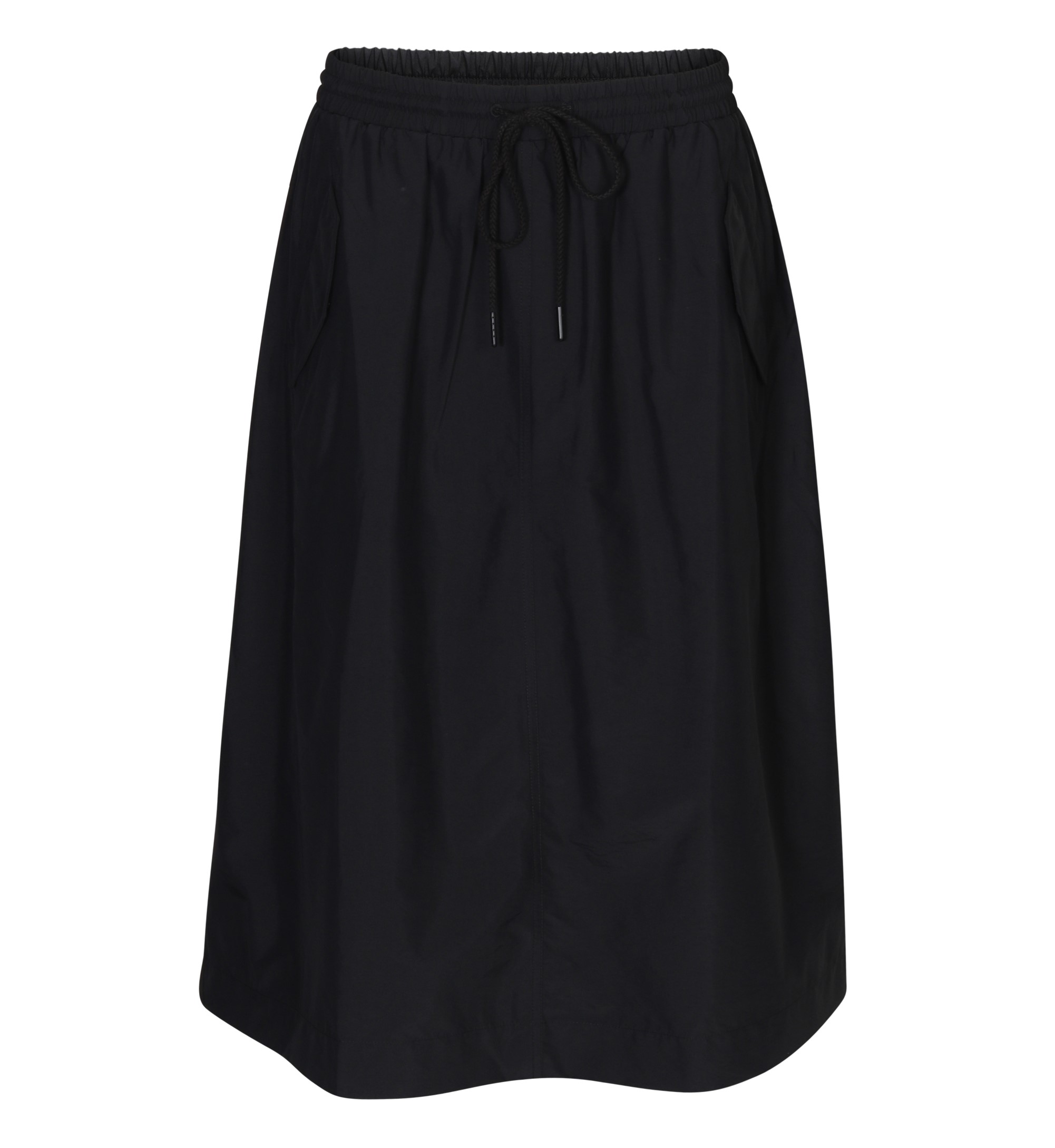 6397 Nylon Skirt in Black XS