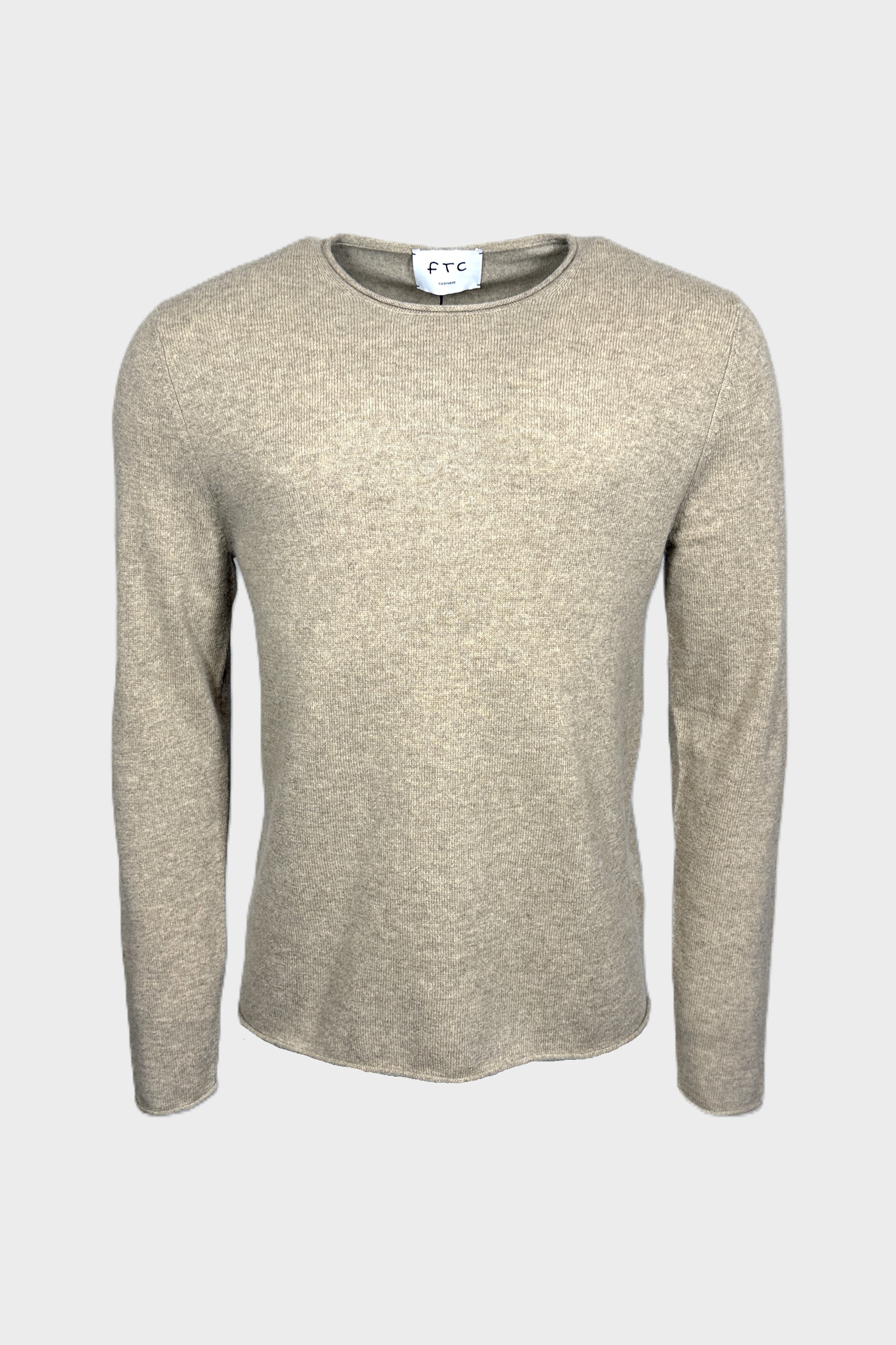 FTC Cashmere Pullover in Mushroom