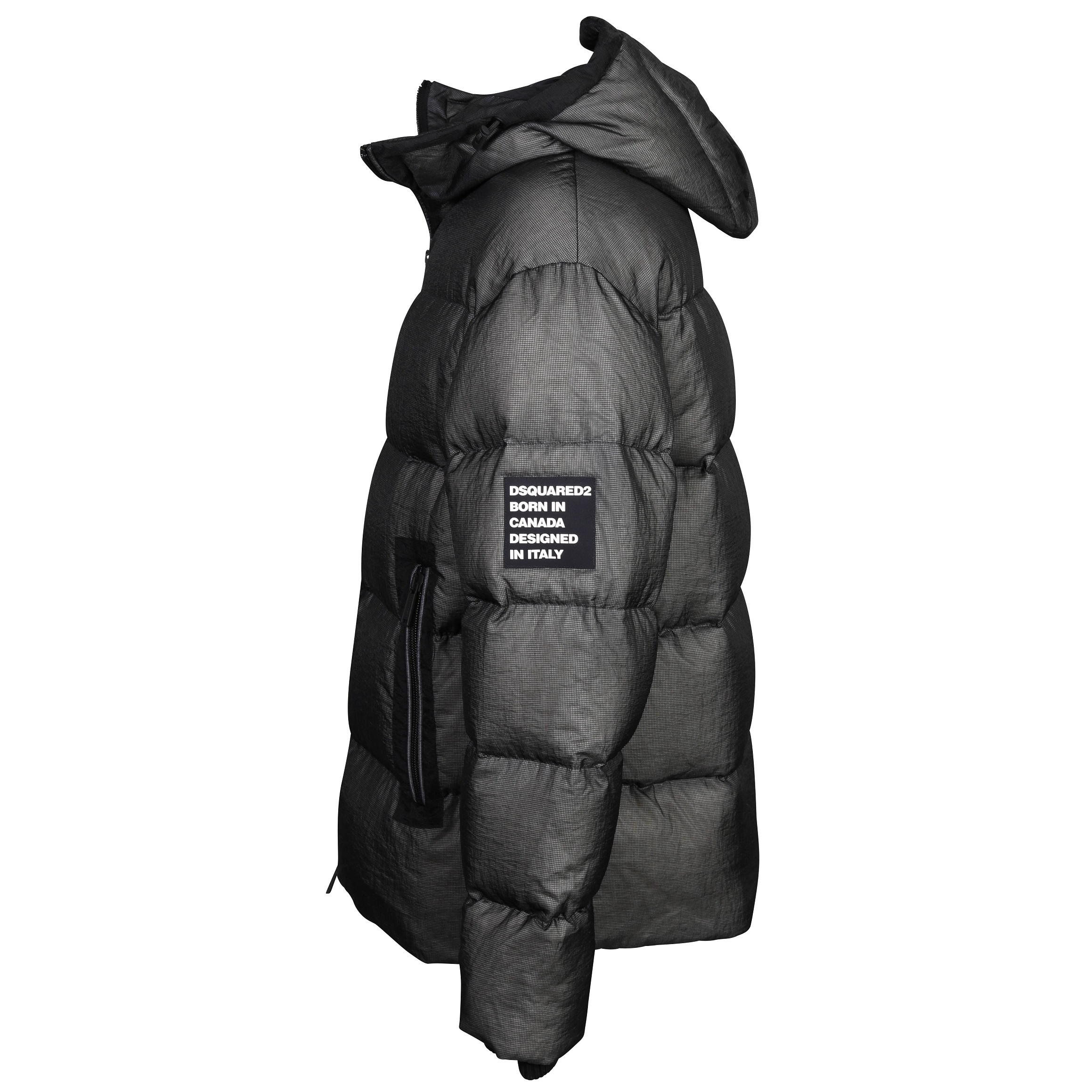 DSQUARED2 Balaclava Puffer Jacket in Back