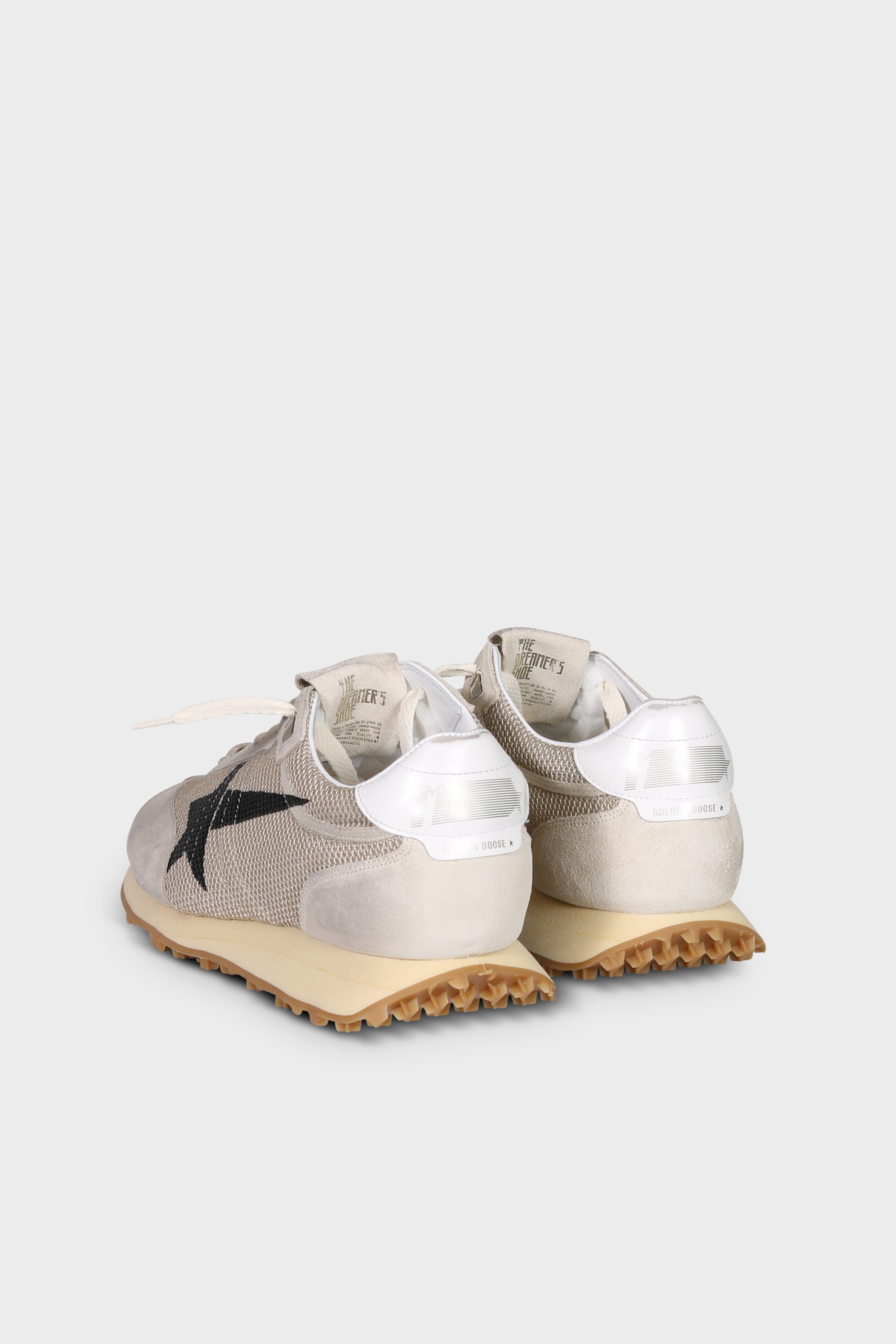 GOLDEN GOOSE Marathon in Beige/Black