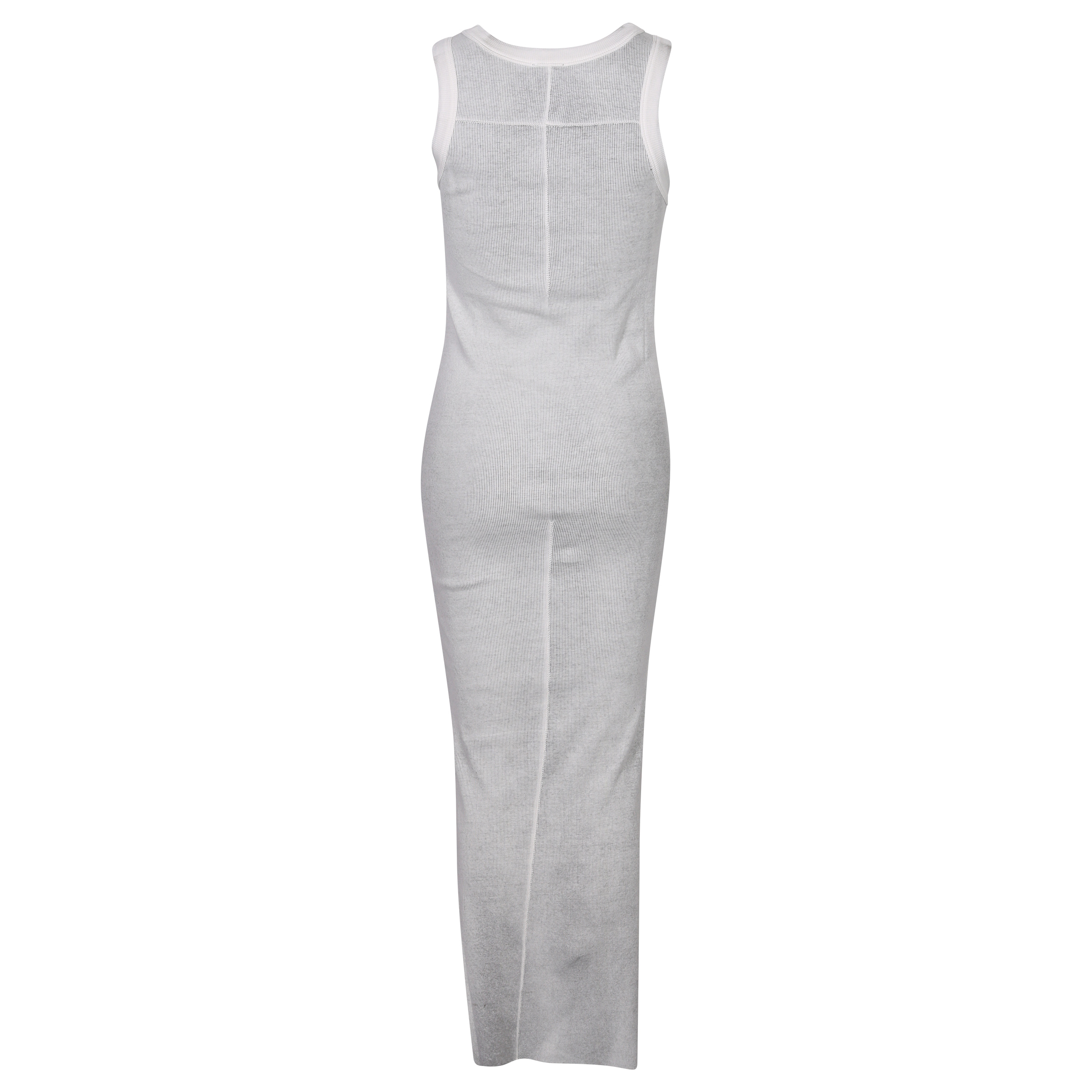 Thom Krom Tank Dress White Dip Dye