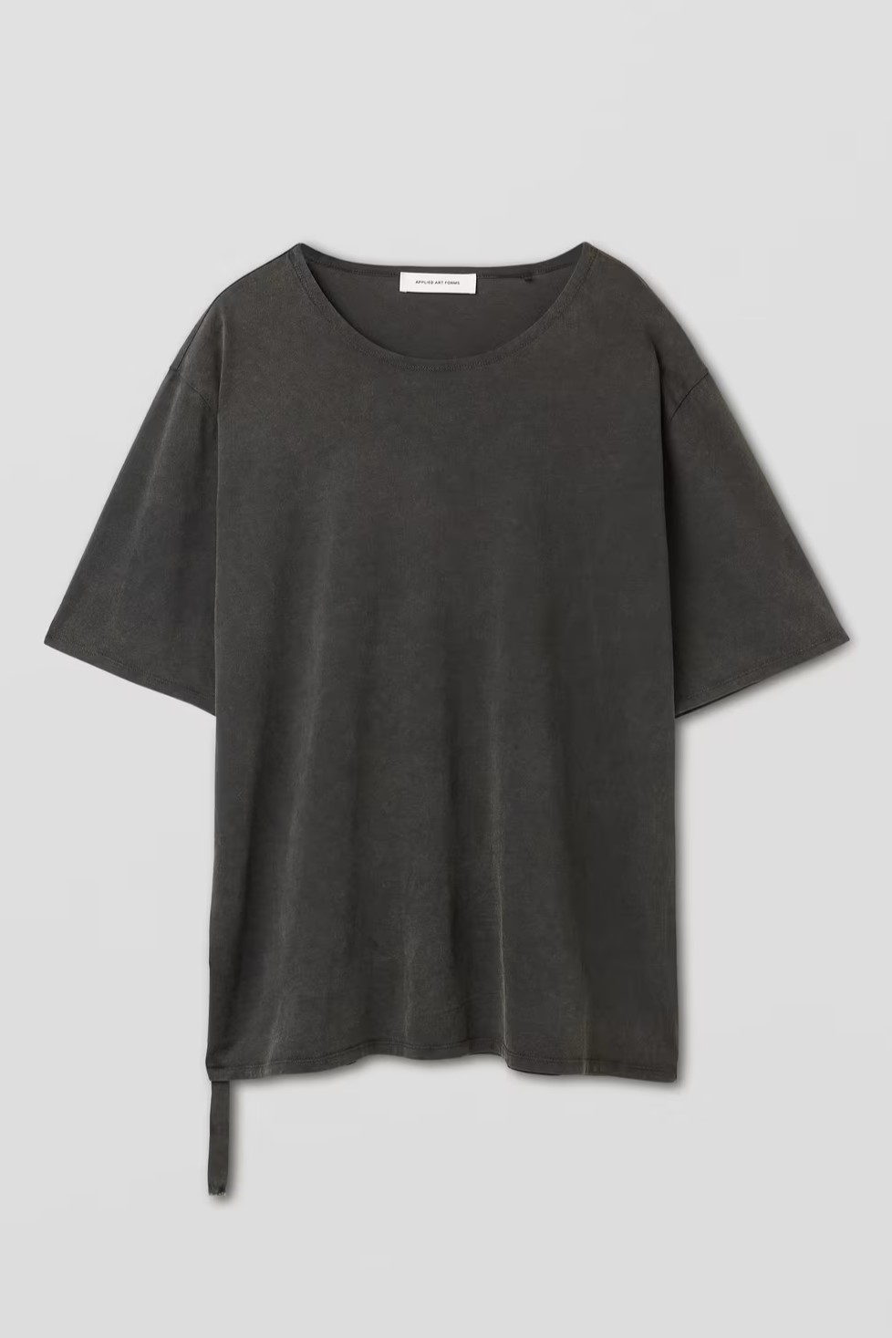 APPLIED ART FORMS Light Cotton T-Shirt in Charcoal