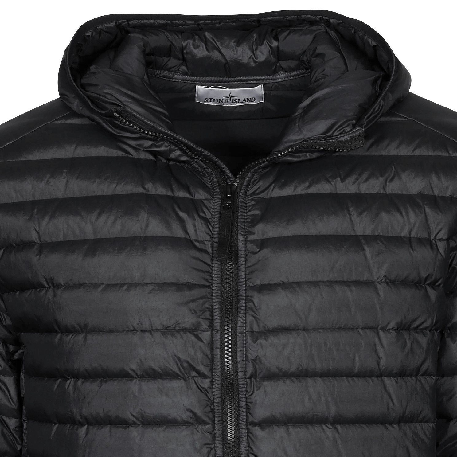 Stone Island Down Jacket in Black