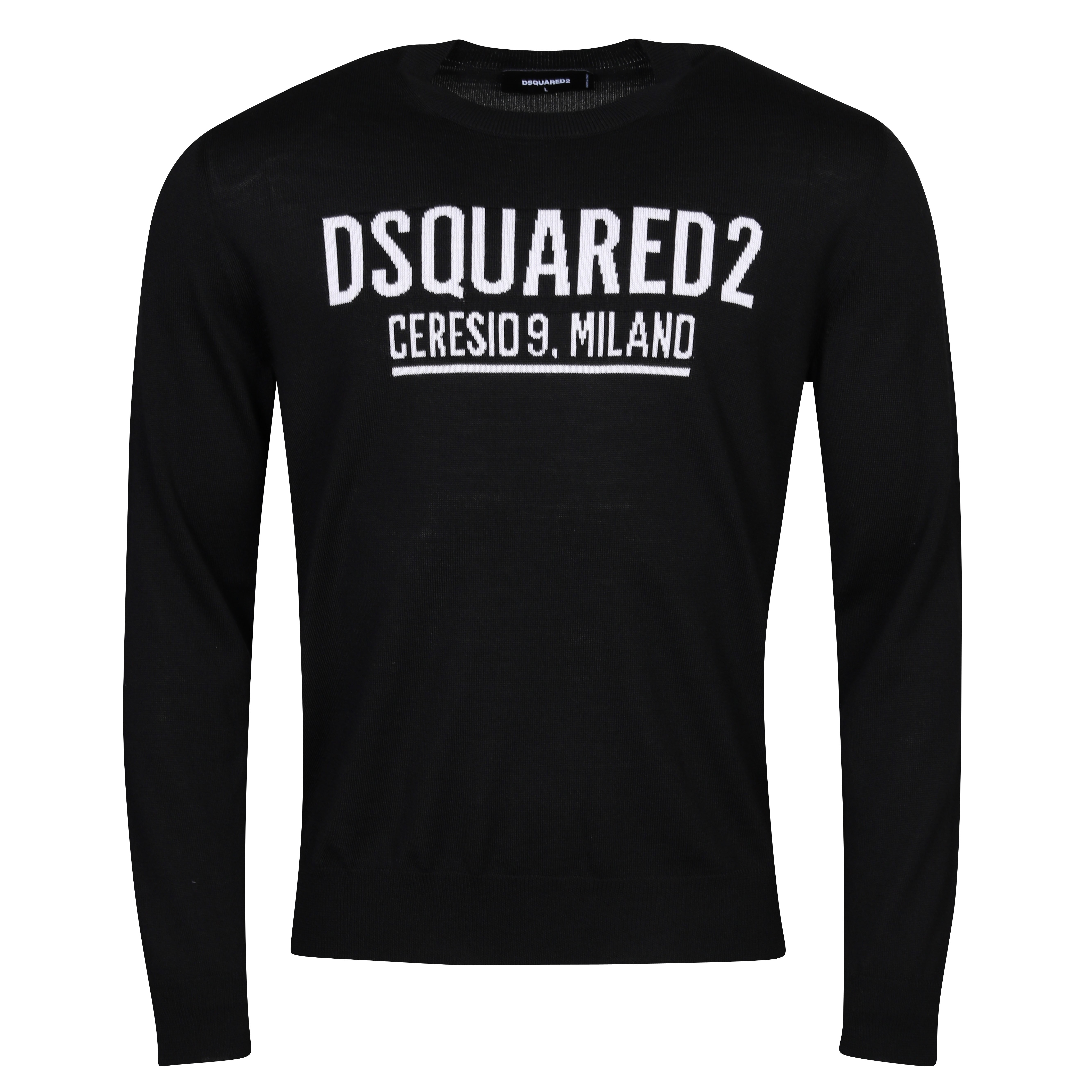 Dsquared Ceresio 9 Knit Sweater in Black