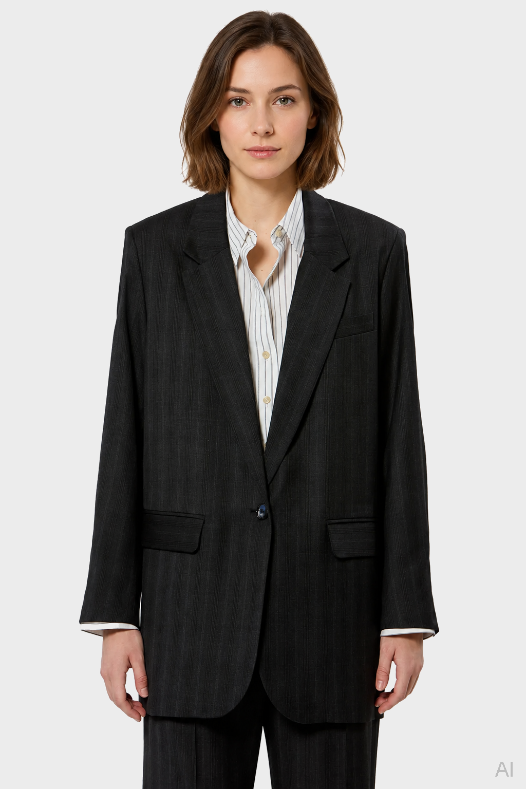 ISABEL MARANT Nerix Jacket in Dark Anthracite