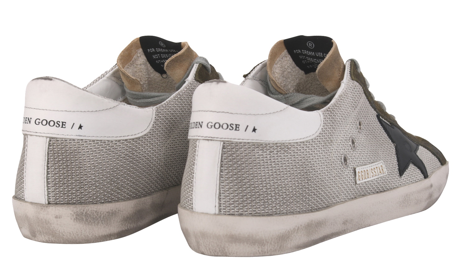Golden Goose Superstar Suede Olive Black Star 43