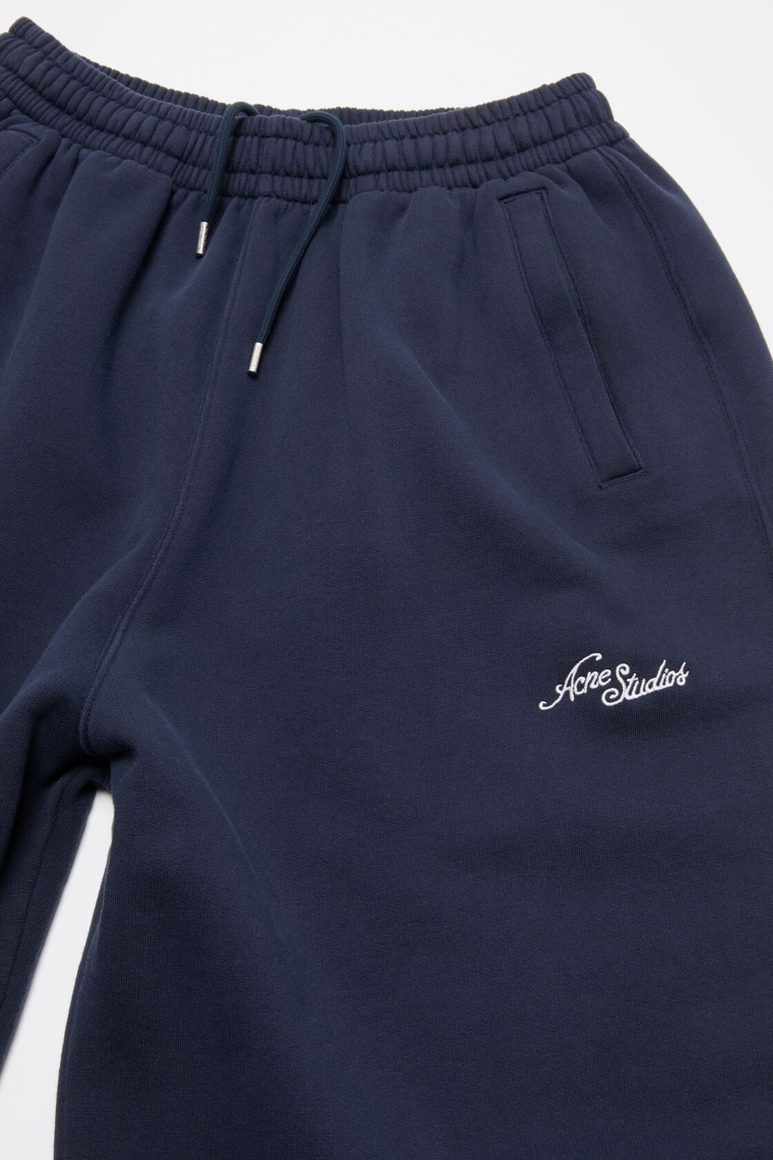 ACNE STUDIOS Logo Sweatpant in Dark Navy