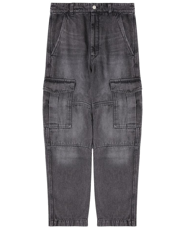 ISABEL MARANT Terence Cargo Pant in Grey M