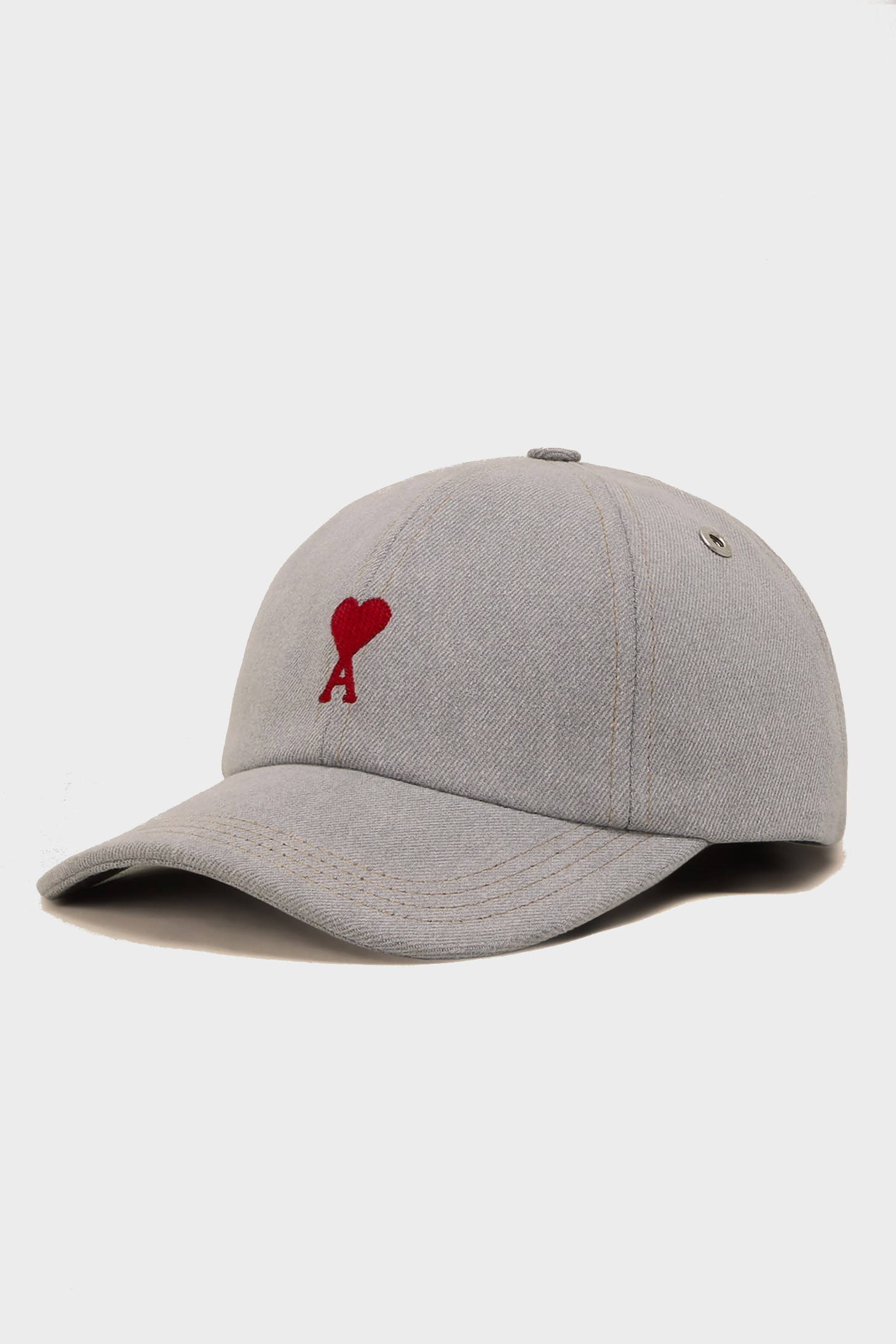 AMI PARIS de Coeur Cap in Javel Grey