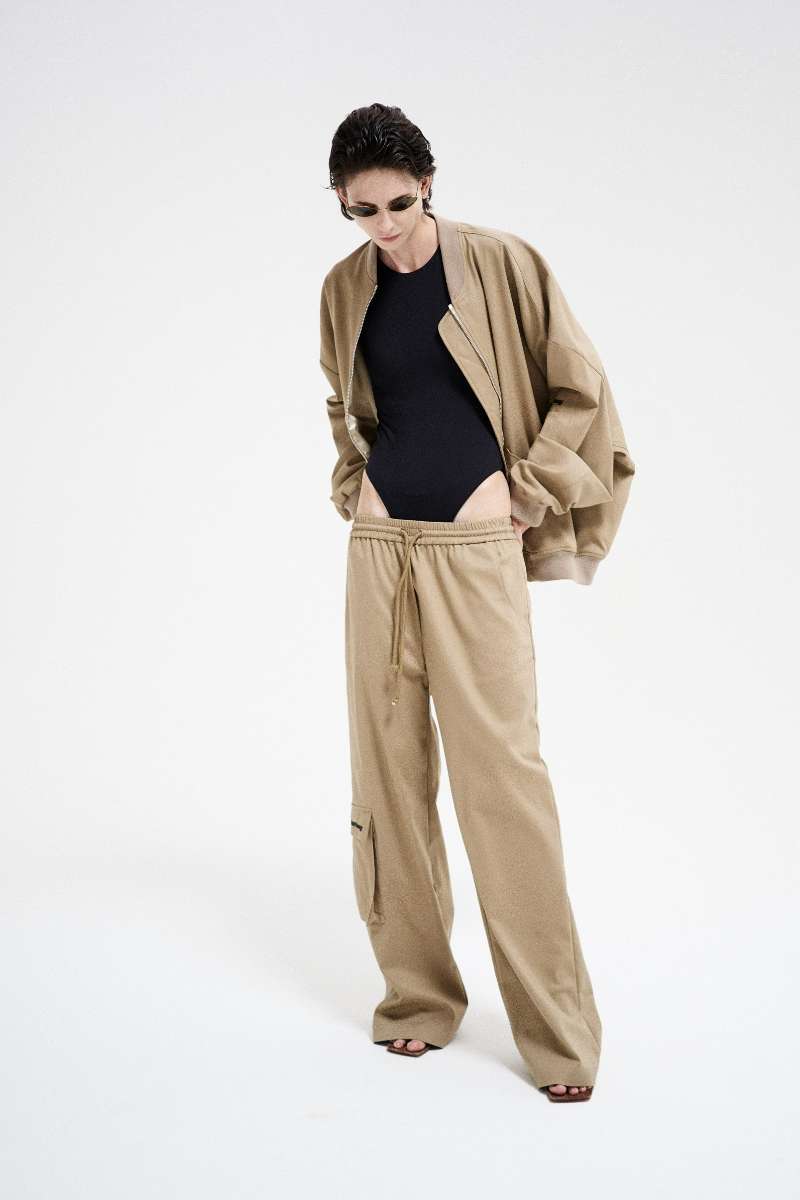 HALFBOY Cargo Pants in Khaki