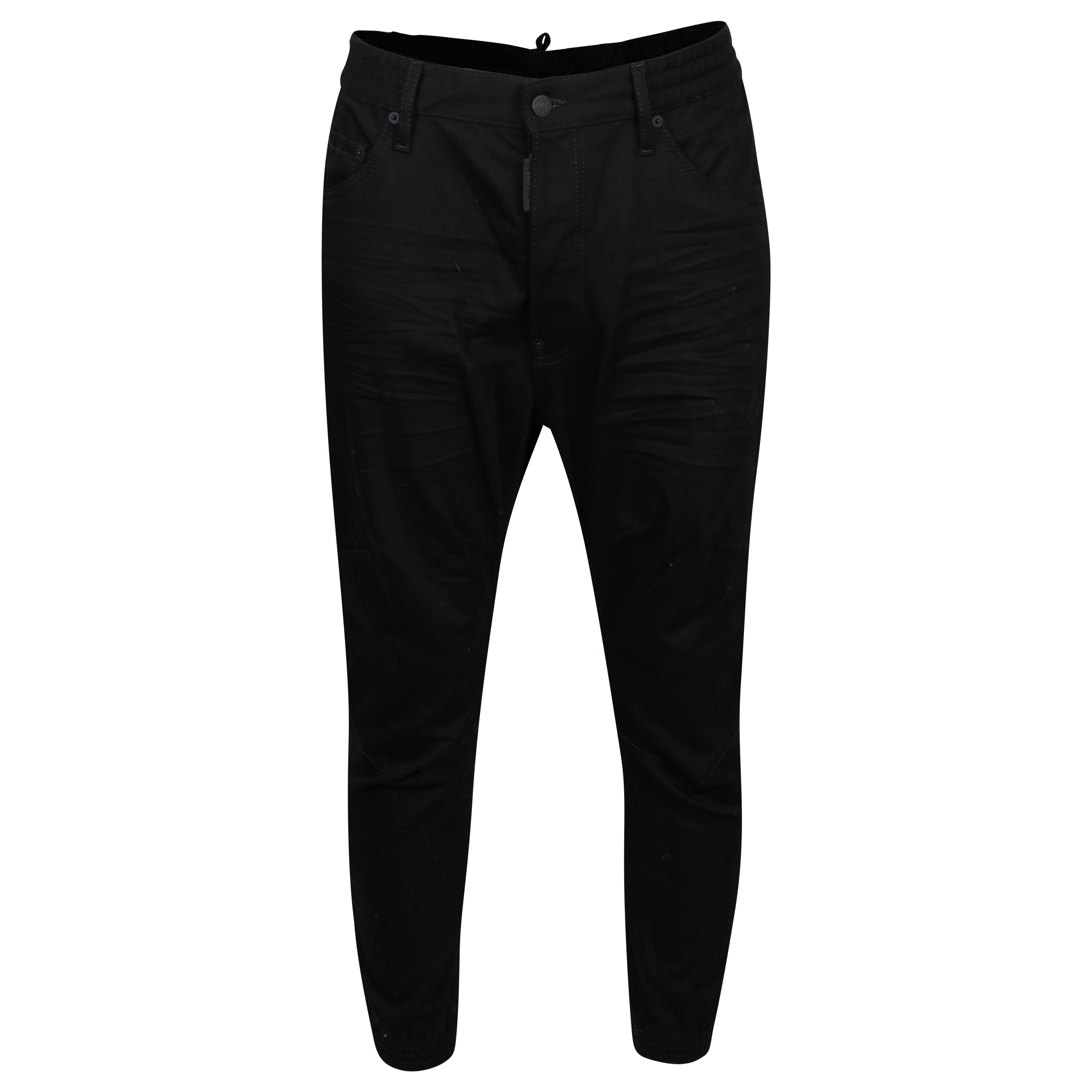 Dsquared Jeans Elastic Combat Black