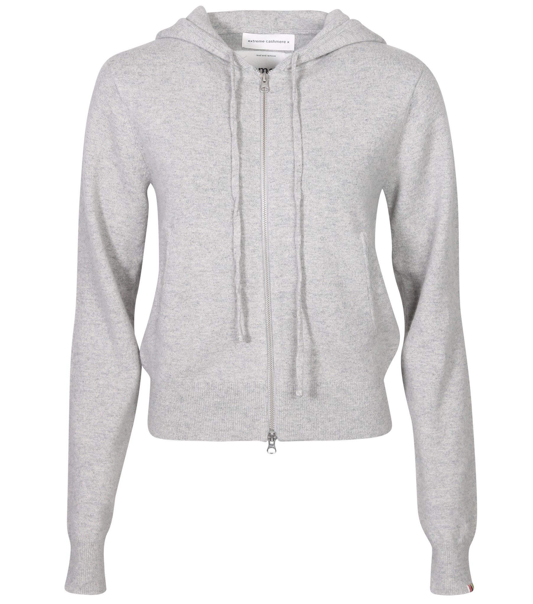 EXTREME CASHMERE Hood N°318 Hoodie in Grey