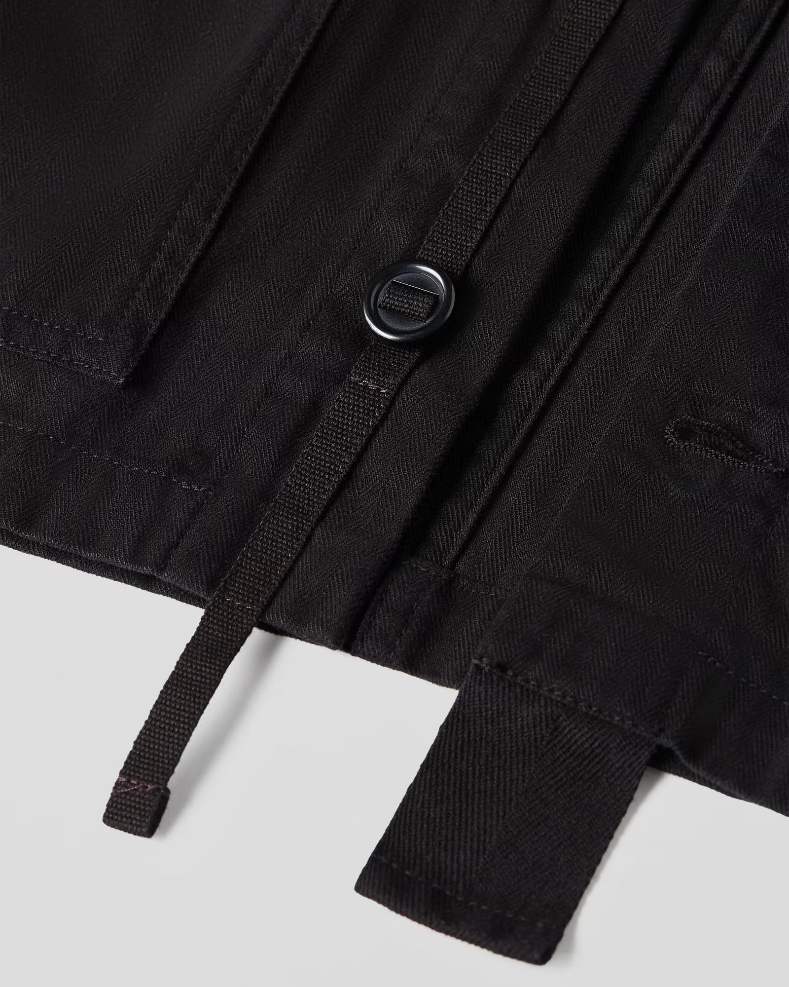 APPLIED ART FORMS Worker Jacket in Black APPLIED ART FORMS Worker Jacket in Black