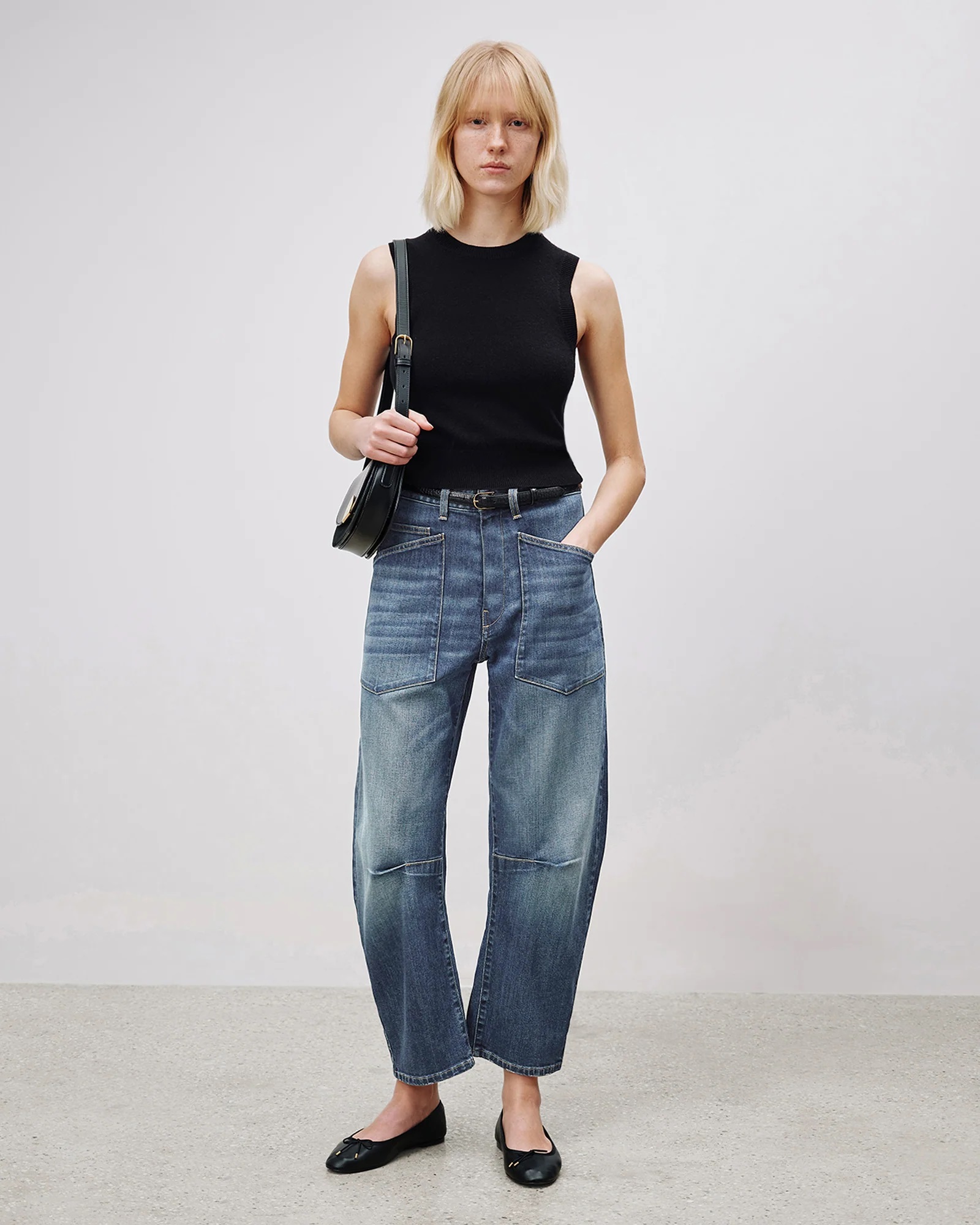 NILI LOTAN Shon Jeans in Classic Wash