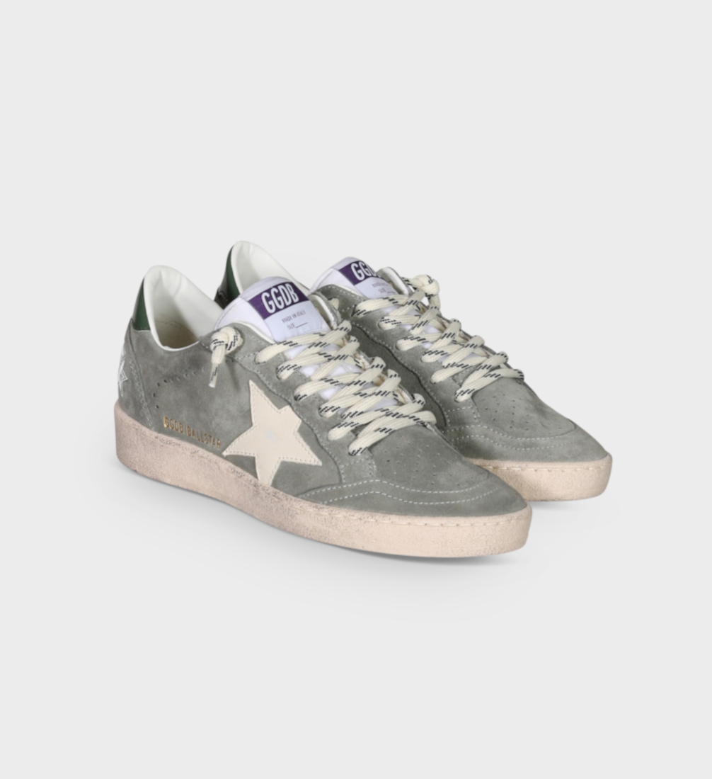 grün/graue sneaker von golden goose