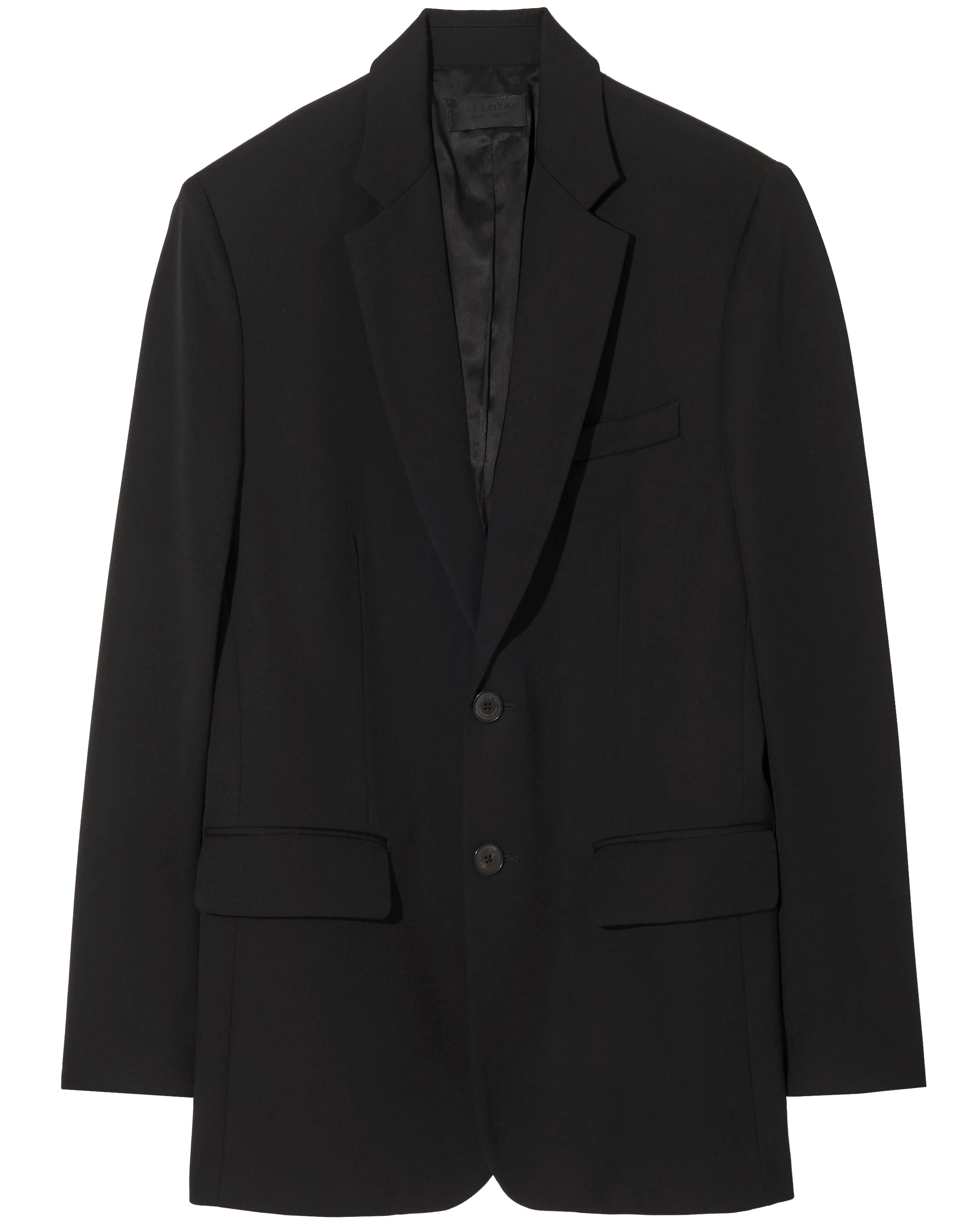 NILI LOTAN Boyfriend Jacket in Black