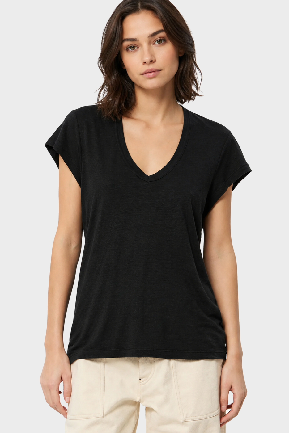 ISABEL MARANT ÉTOILE Zankou T-Shirt in Black