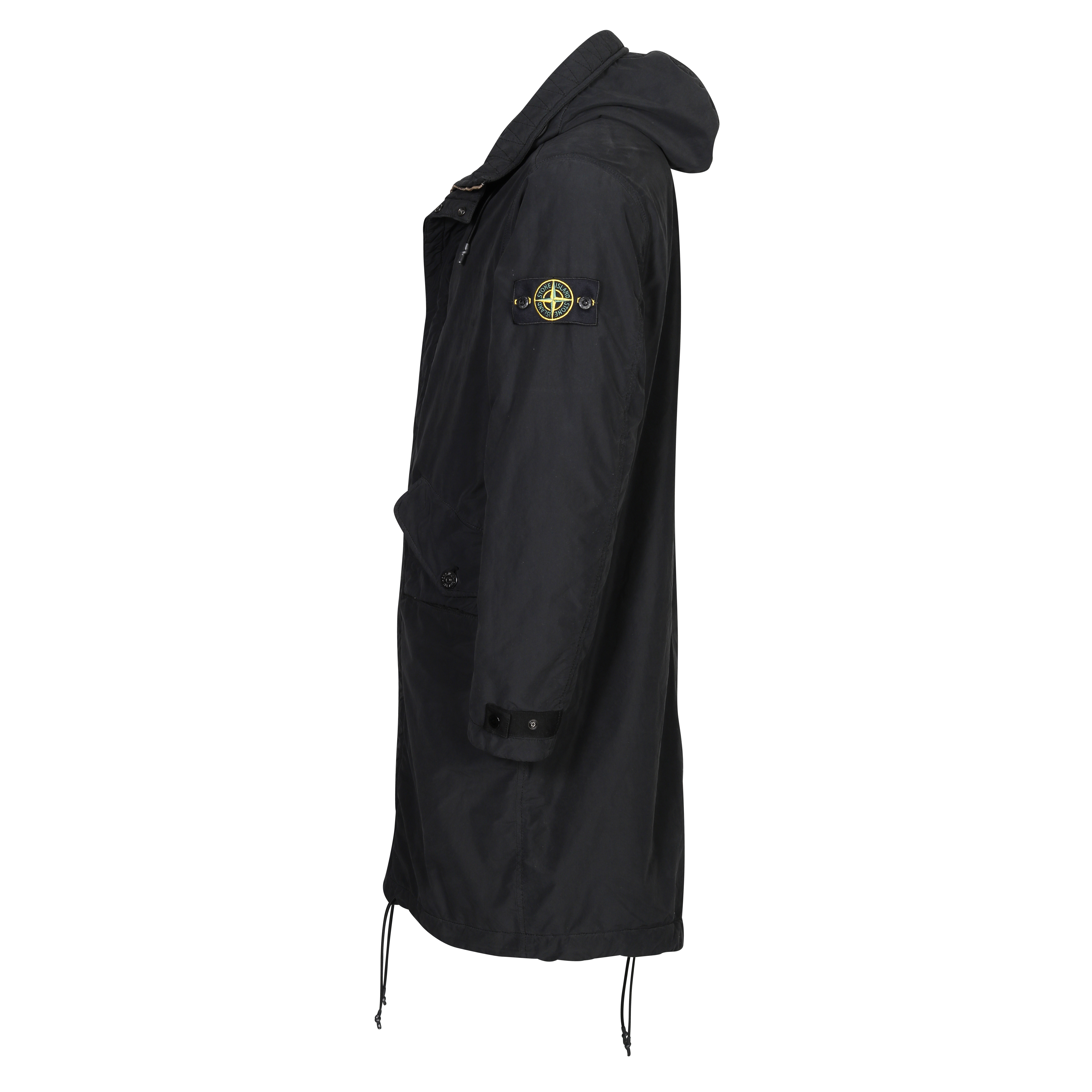 Stone Island David Light-TC With Micropile Parka in Black