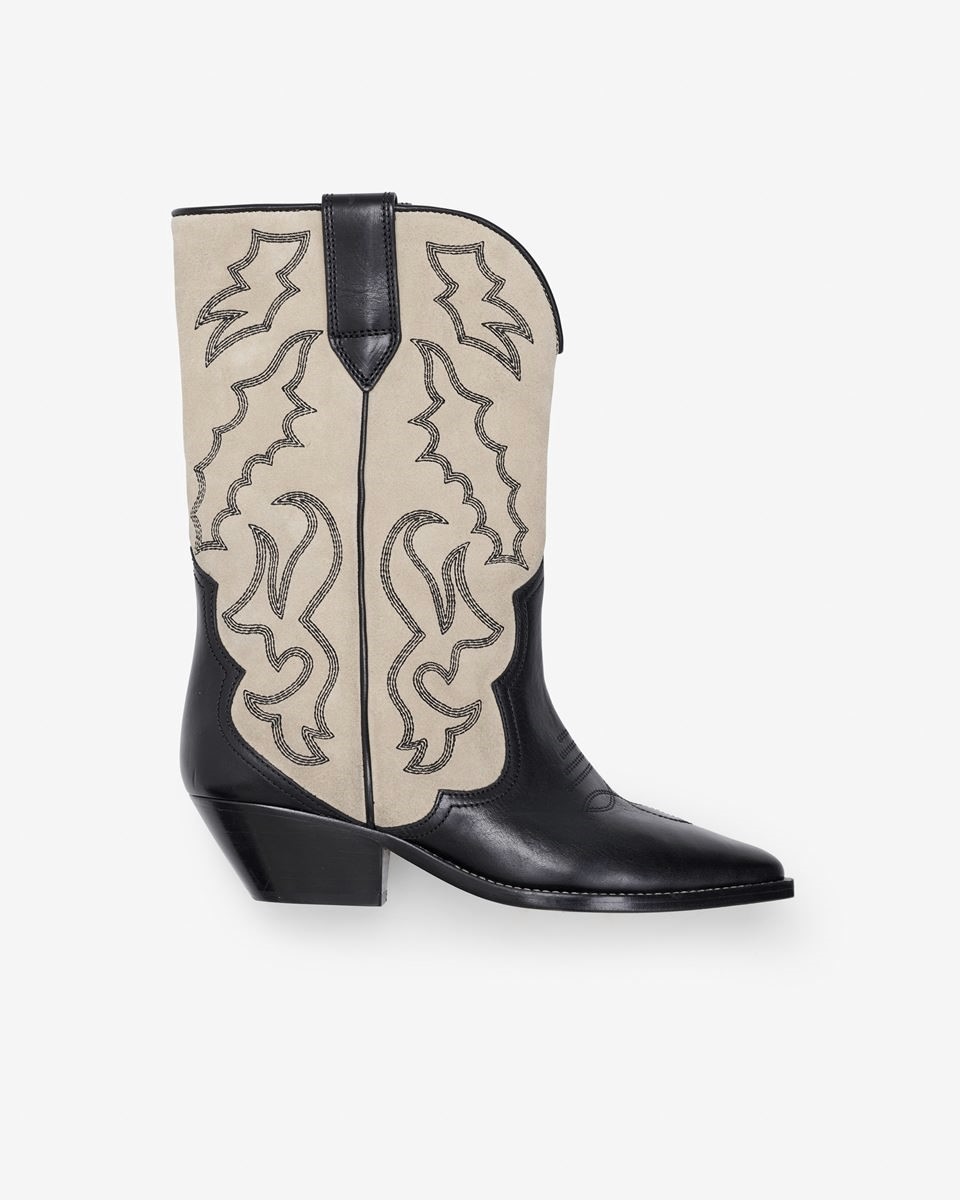 ISABEL MARANT Duerto Boots in Black/Ecru 37 ISABEL MARANT Duerto Boots in Black/Ecru 41
