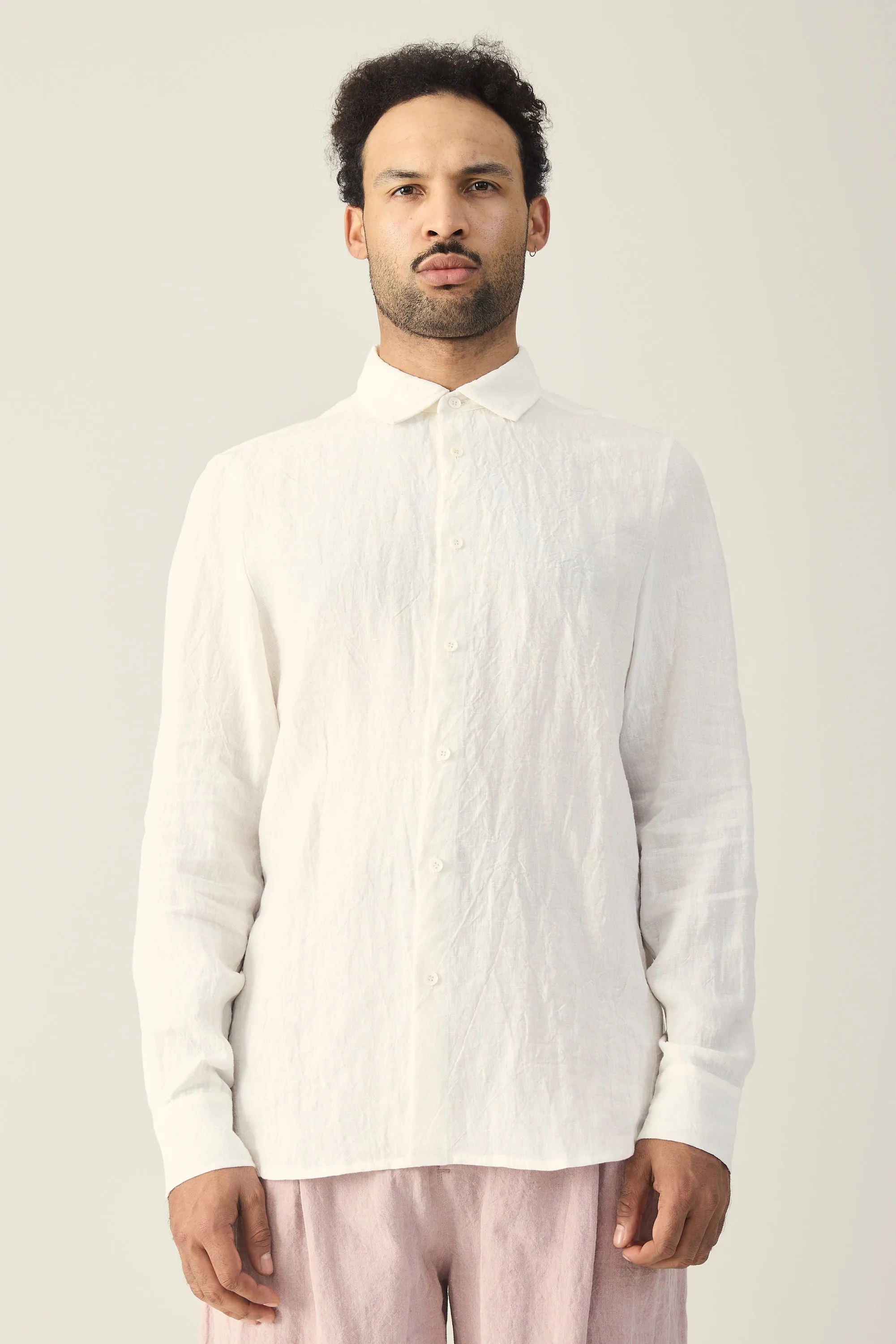 HANNIBAL. Shirt Jolle in White 46