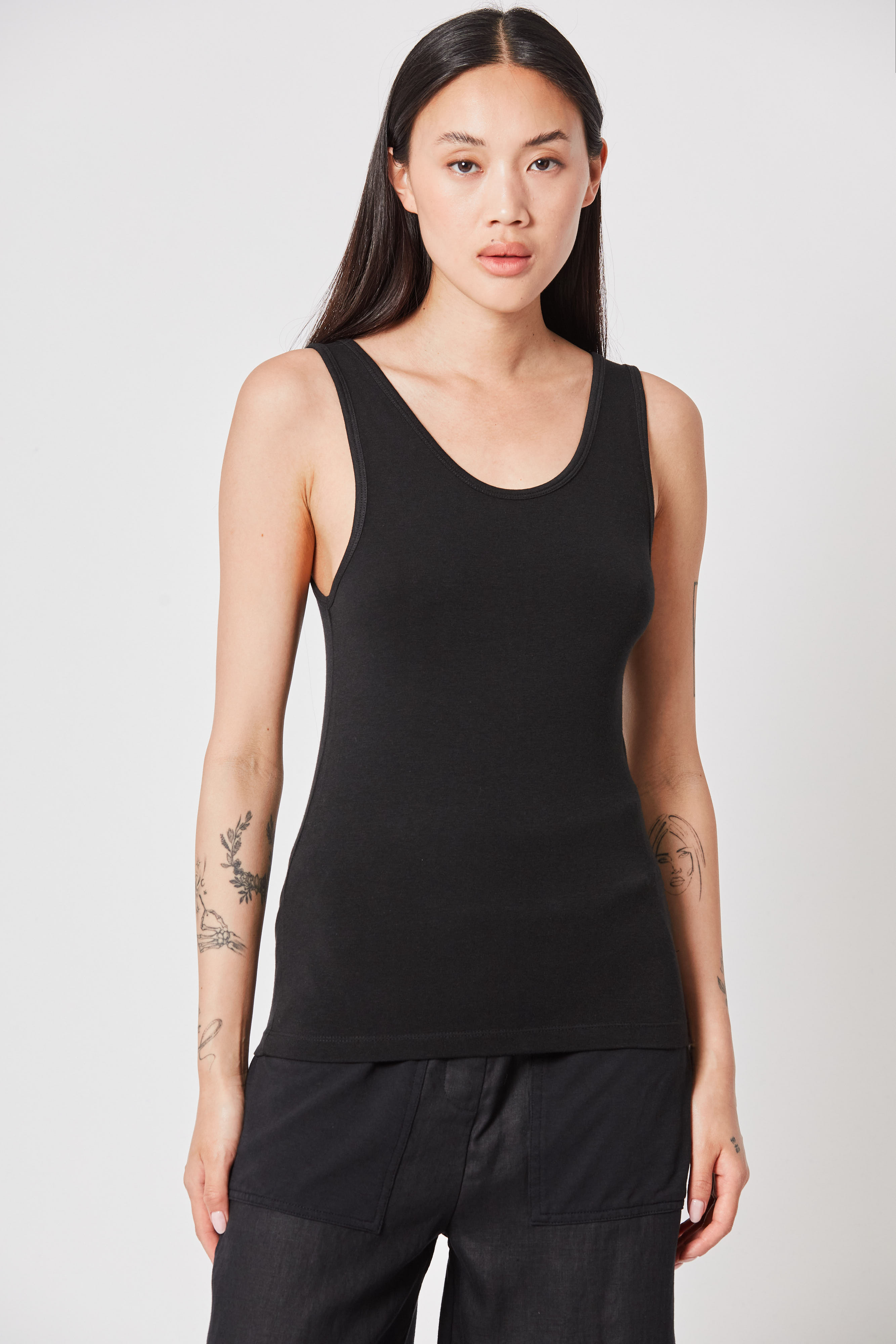 Thom Krom Tank in Black