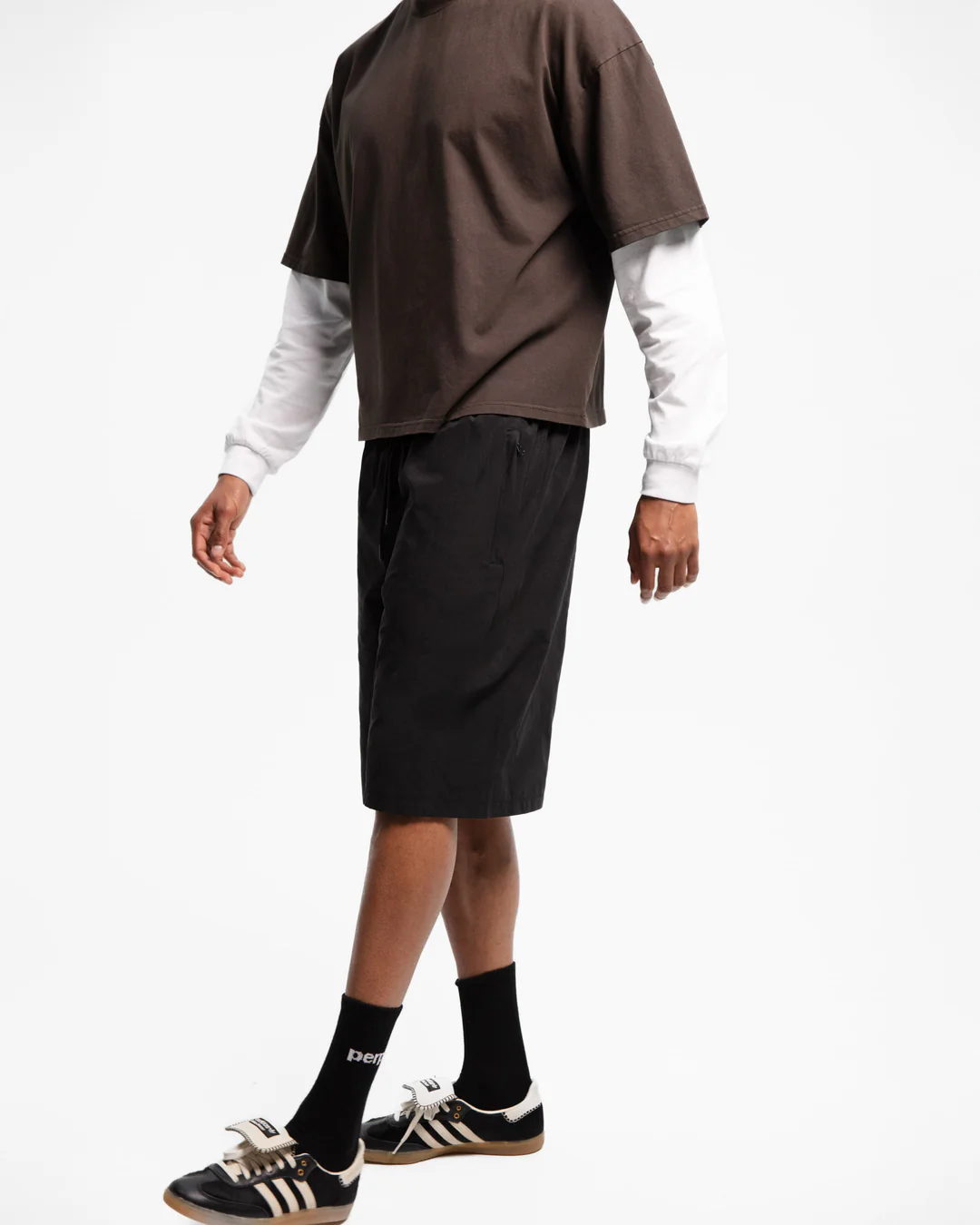 PERPLEX Core Shorts in Black