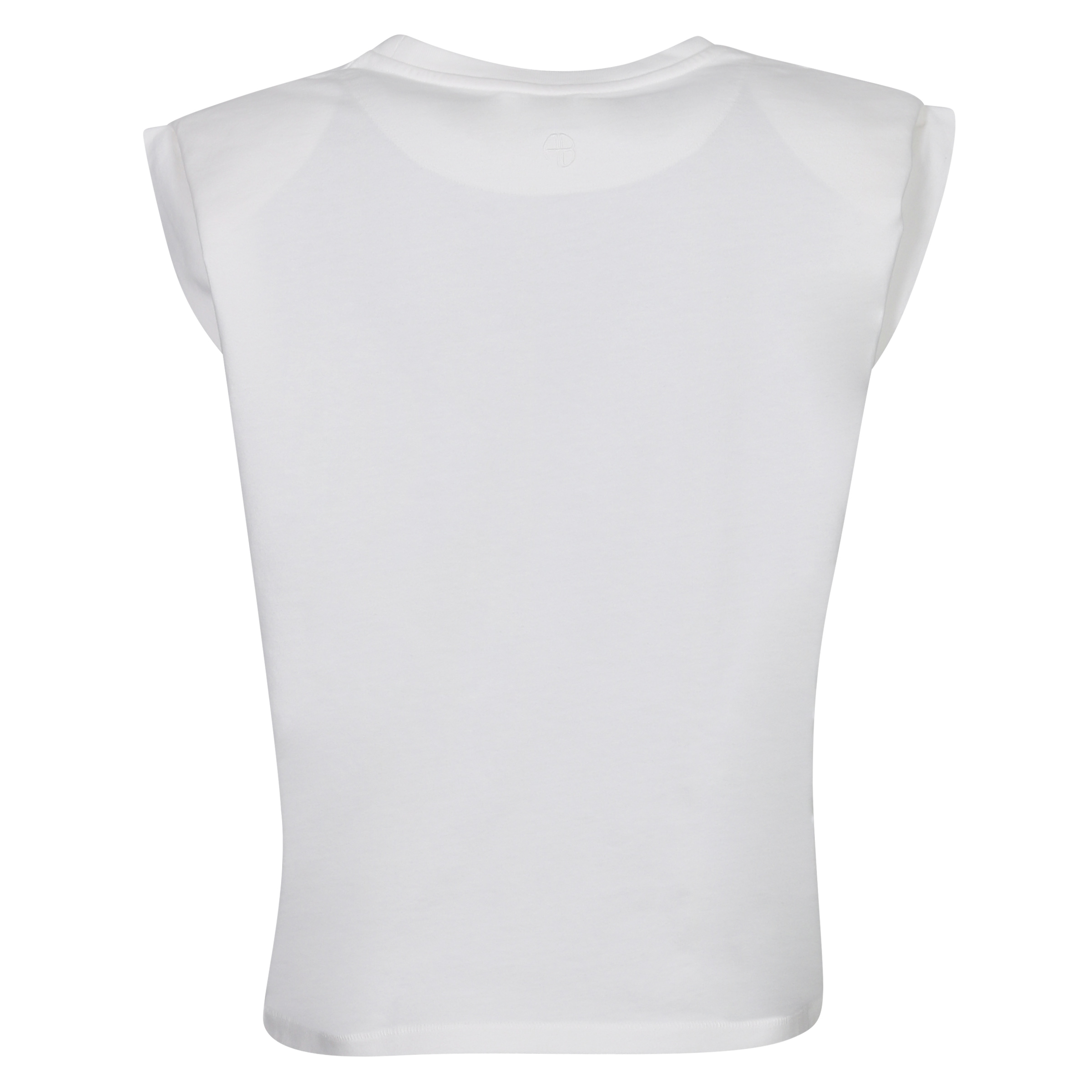 Anine Bing Tank Tanner Big Shoulder White