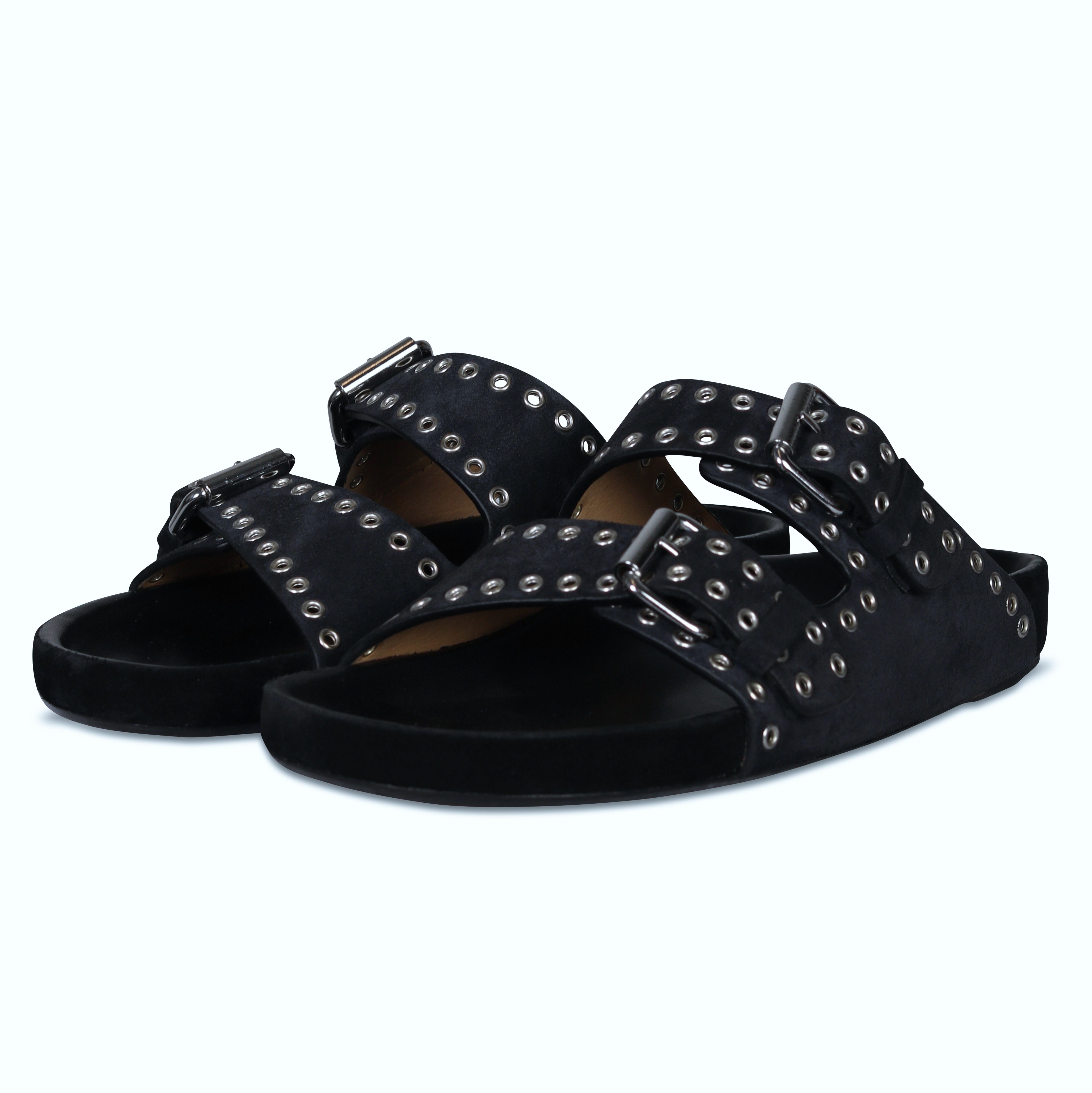 Isabel Marant Sandals Lennyo Black Midnight 40