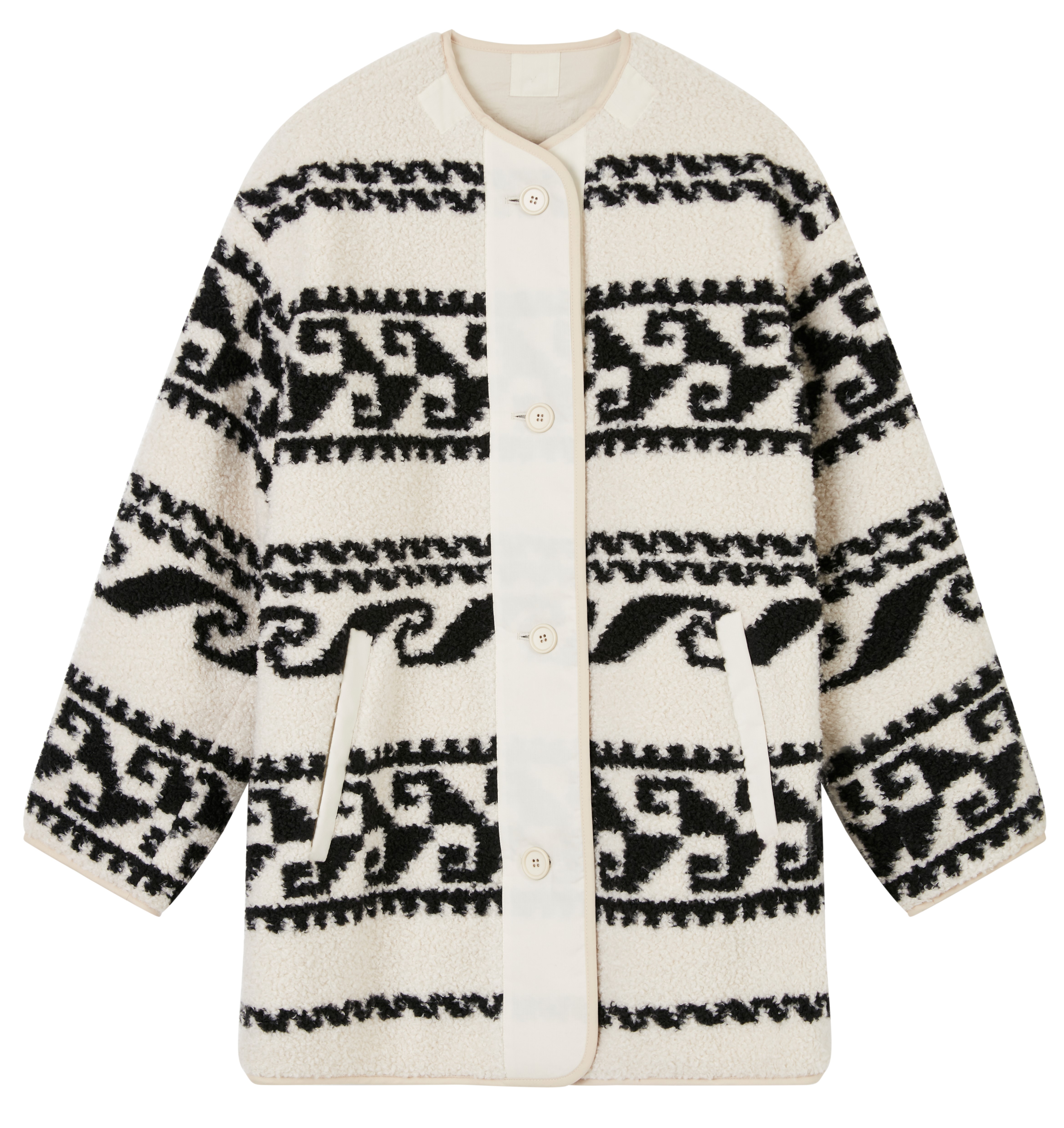 Isabel Marant Étoile Himemma Reversible Coat in Ecru