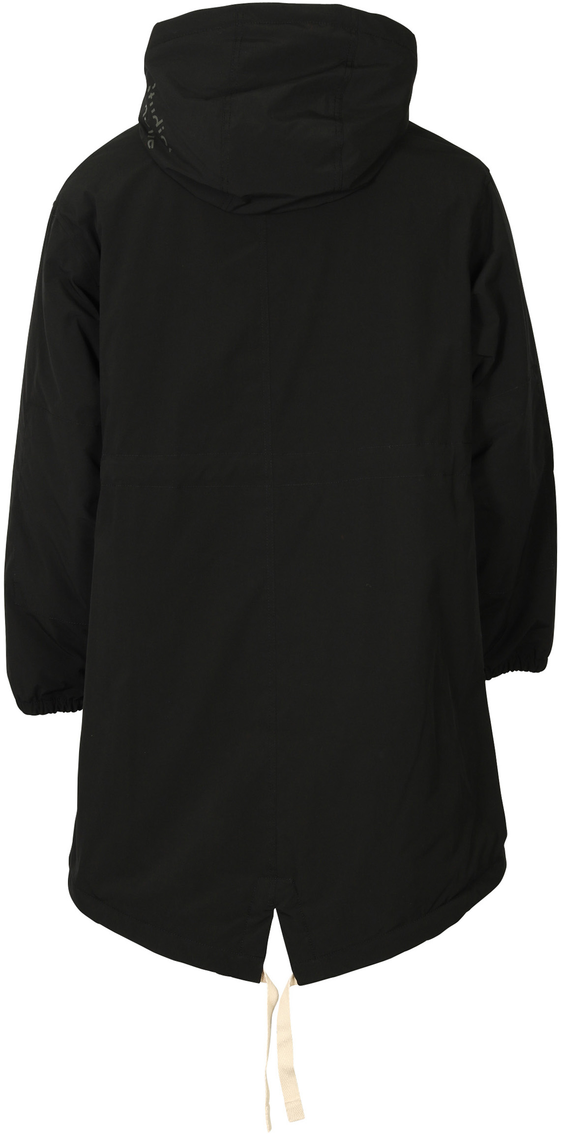 Acne Studios Padded Fishtail Parka Ozzy Black
