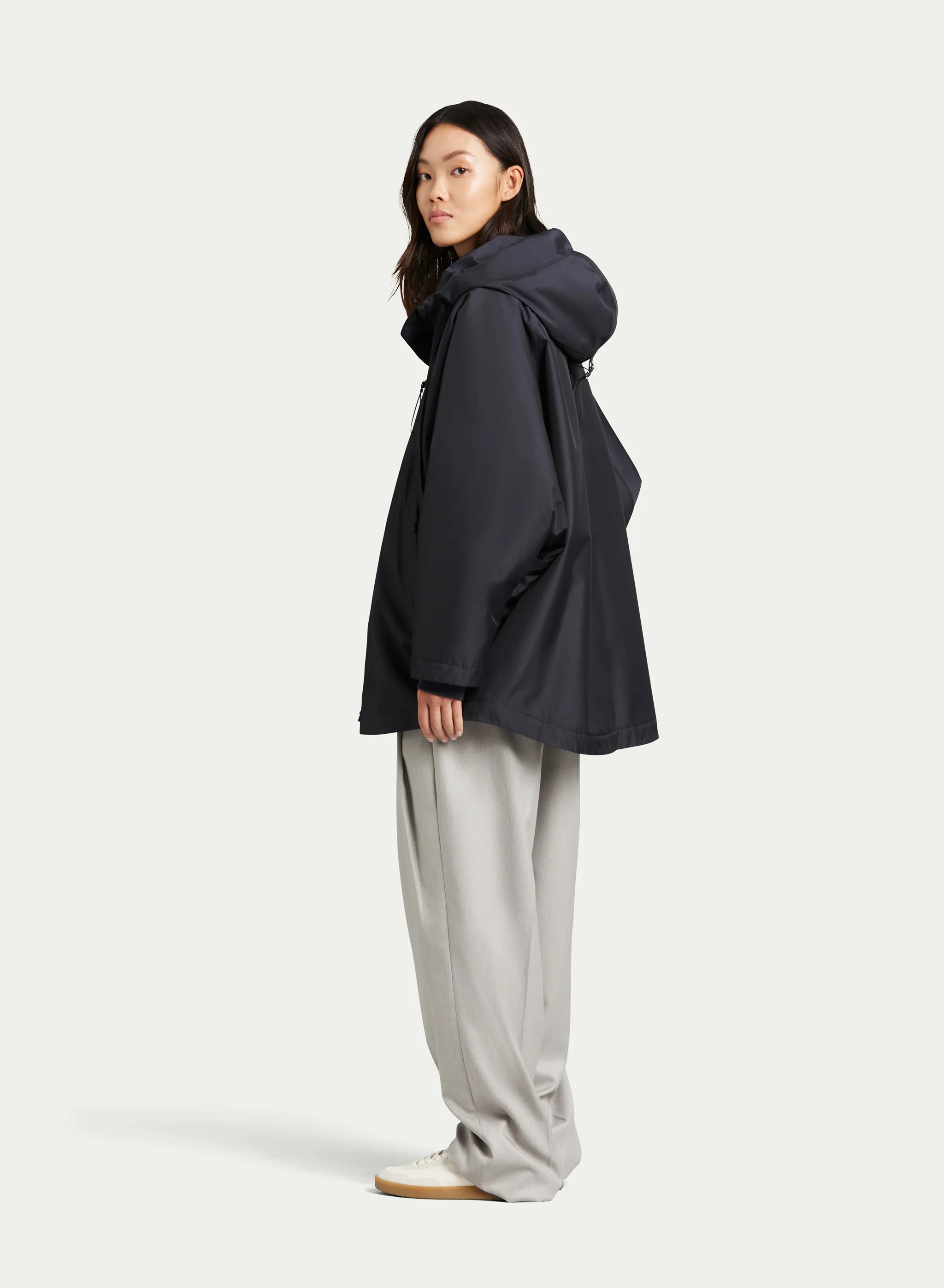 g-lab Meta Eco Tech Padded Coat in Chalk