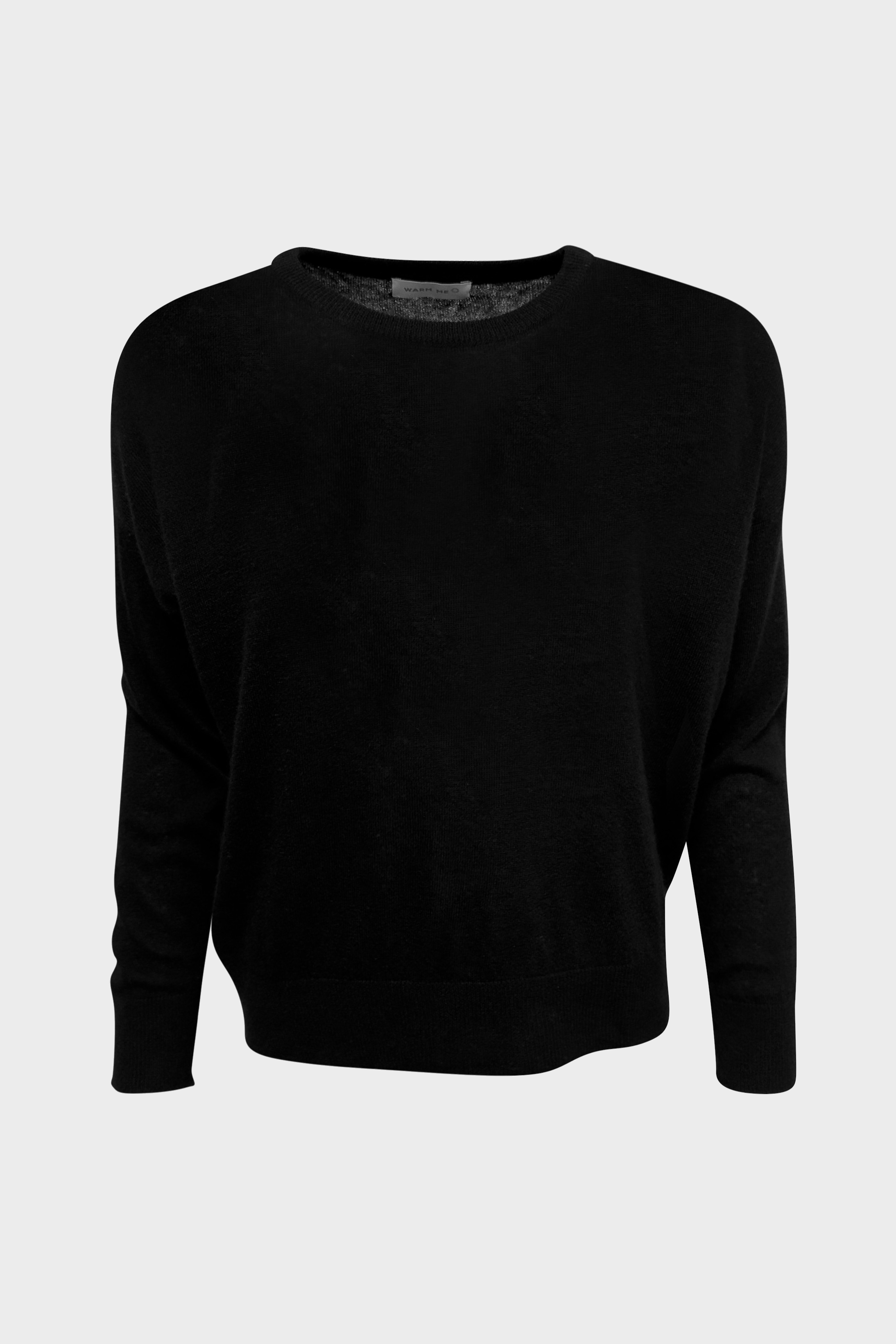 WARM ME Cashmere Pullover Joelle in Black
