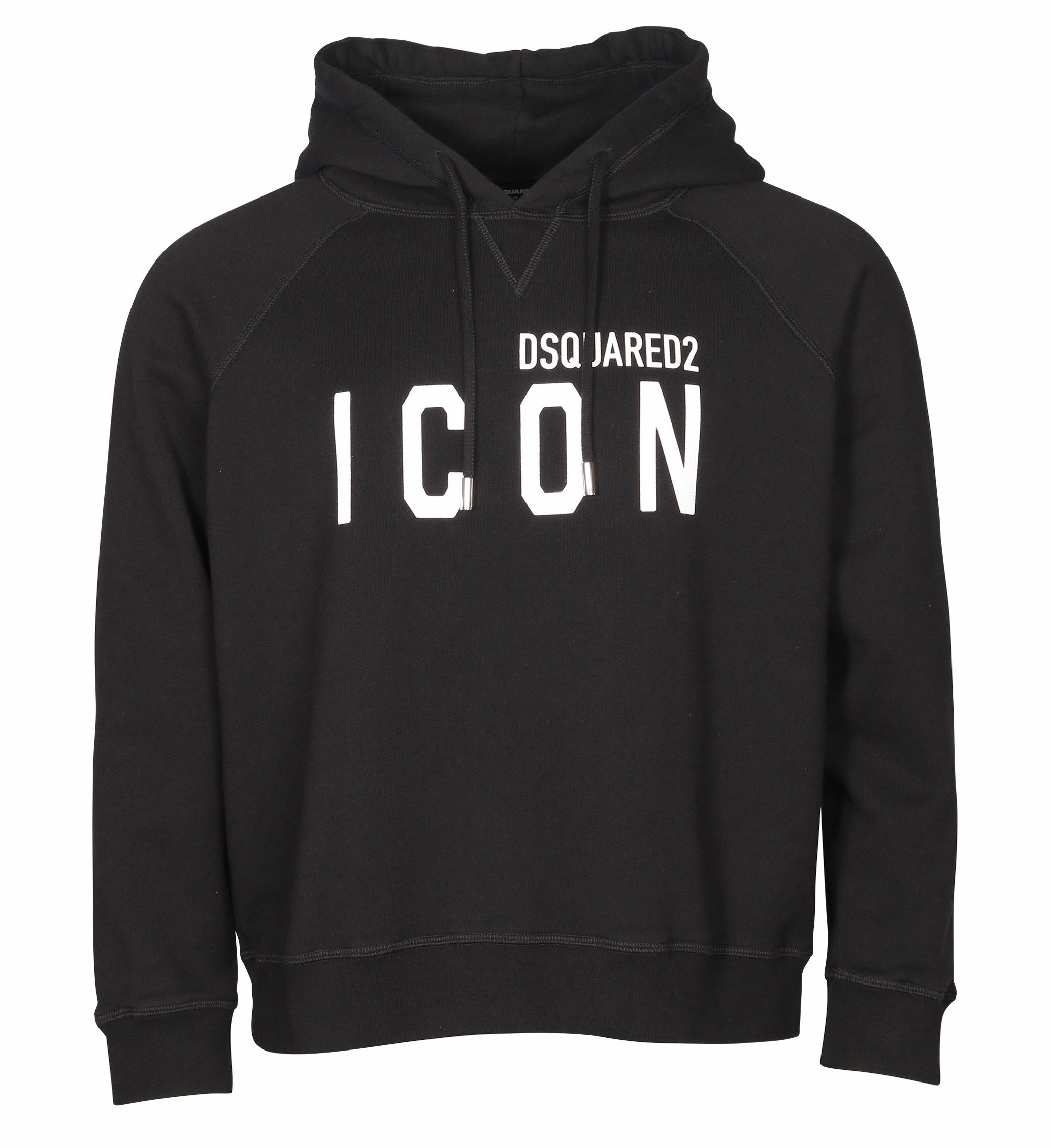 Unisex Dsquared Icon Hoodie Black L