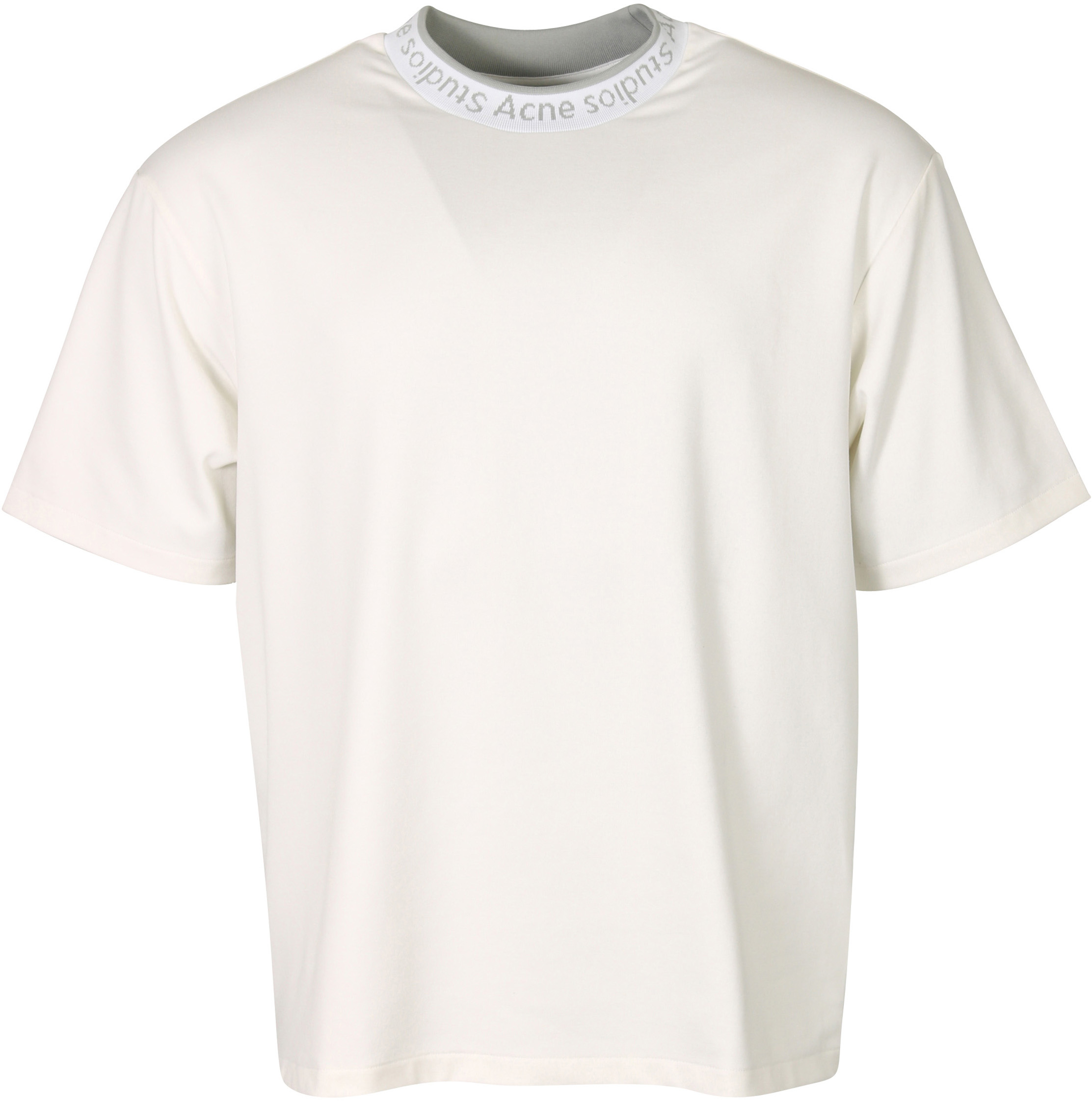 Acne Studios Neck Branded T-Shirt White S
