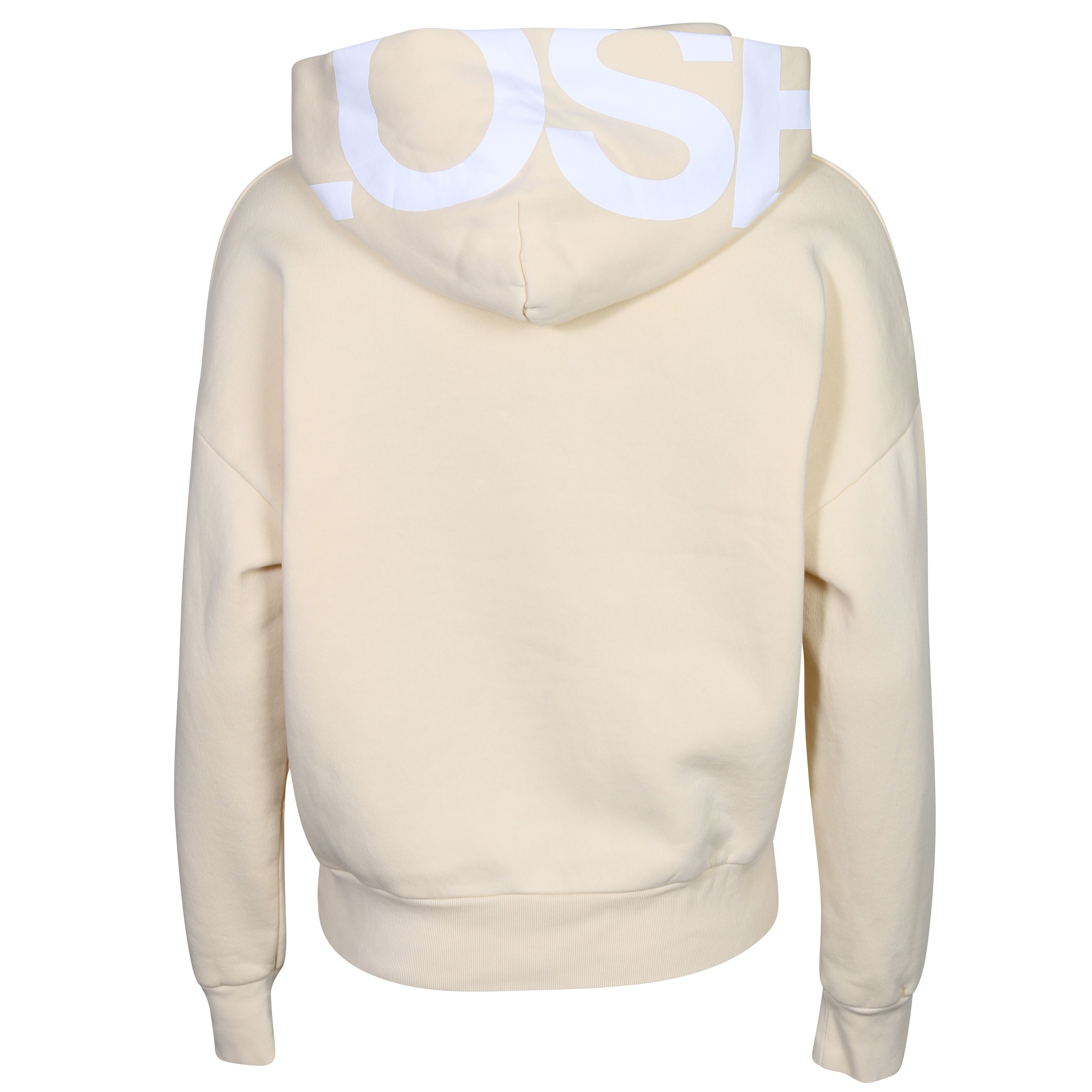 Closed Logo Sweat Hoodie in Soft Yellow