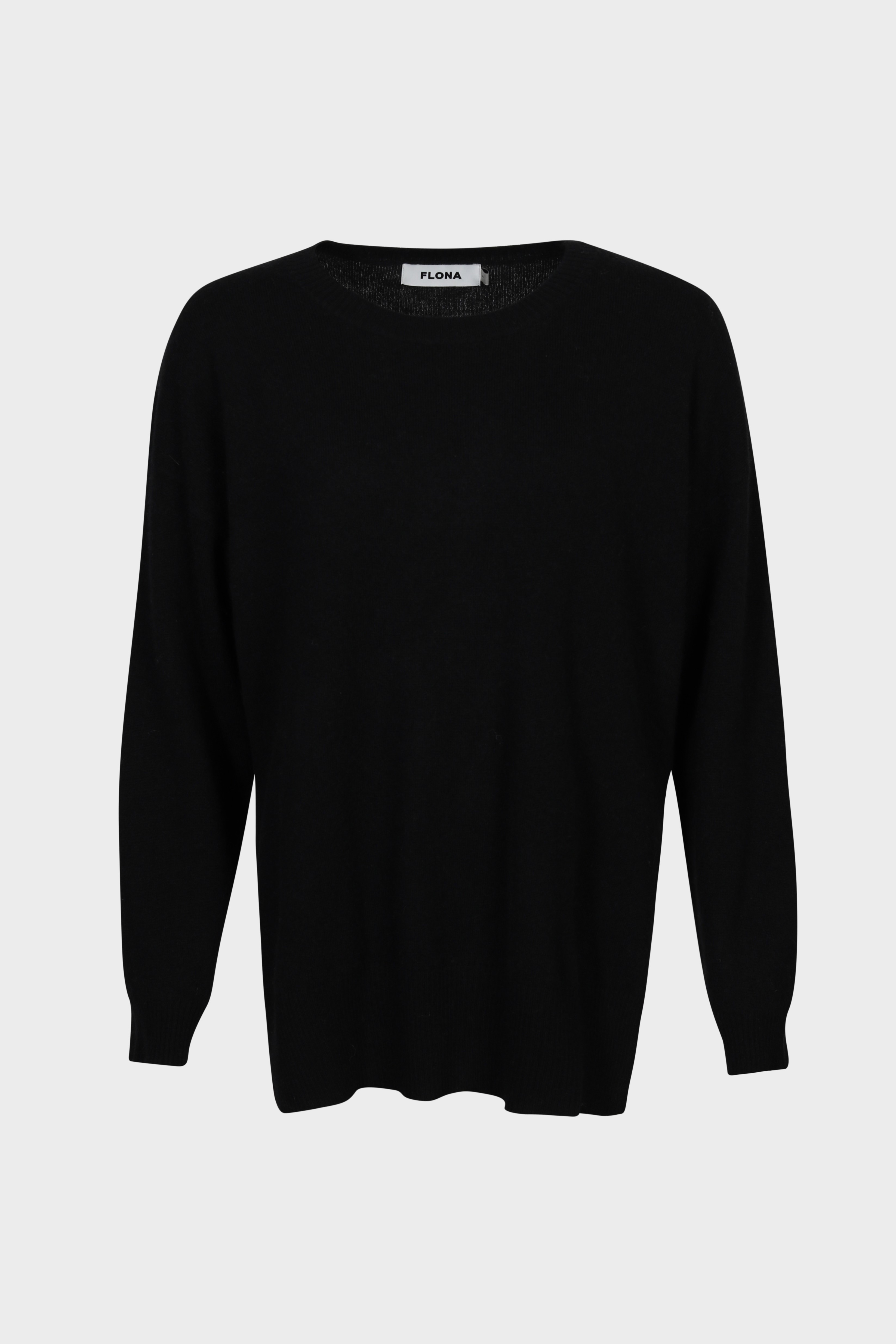 FLONA Fitted Cashmere Sweater in