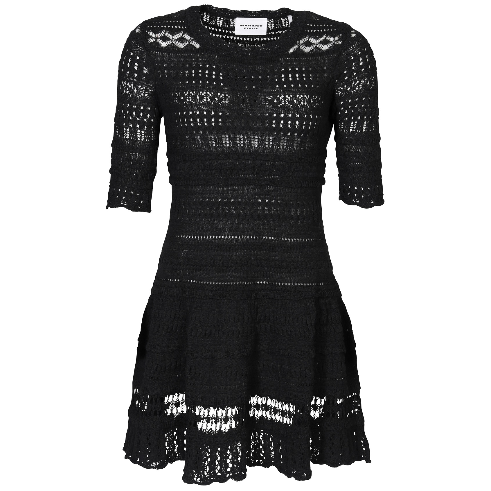 ISABEL MARANT ÉTOILE Fauve Dress in Black