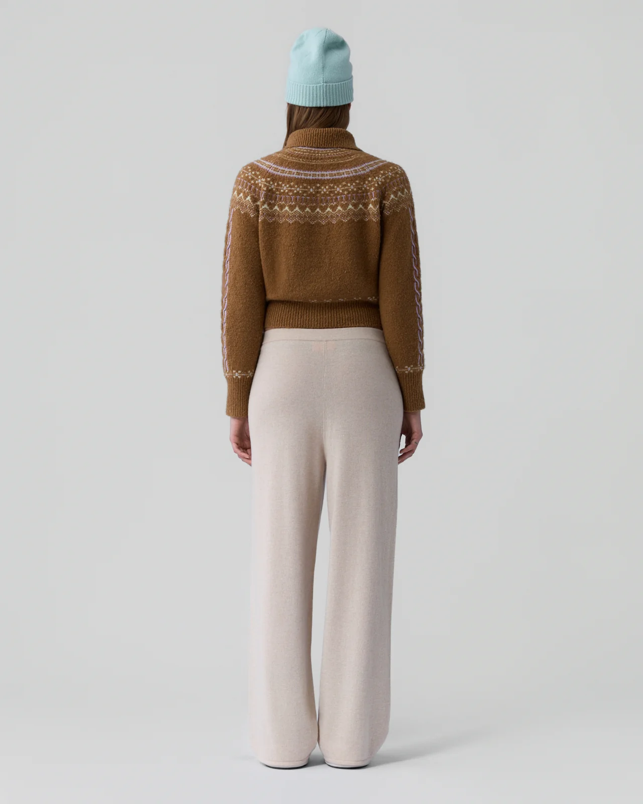 GUEST IN RESIDENCE Cloud Chalet Knit Sweater in Almond