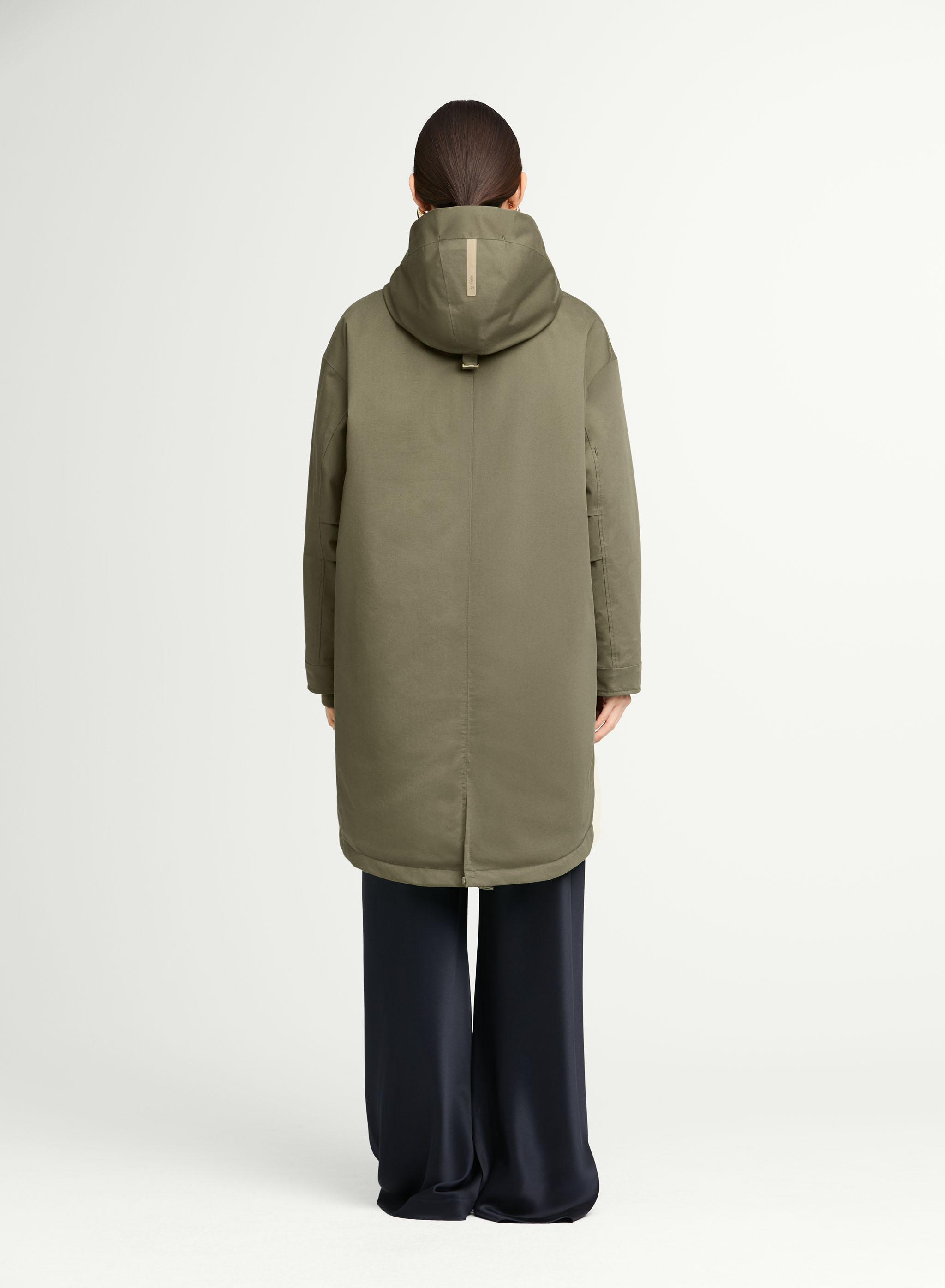 G-LAB Meta Parka in Olive Grey