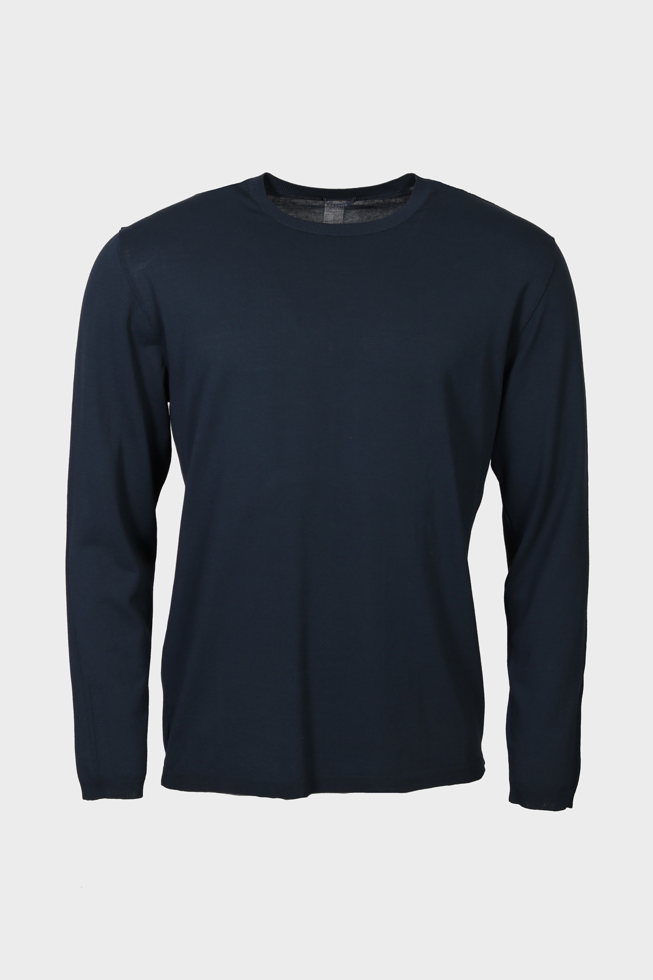 TRANSIT UOMO Light Knit Longsleeve in Blue
