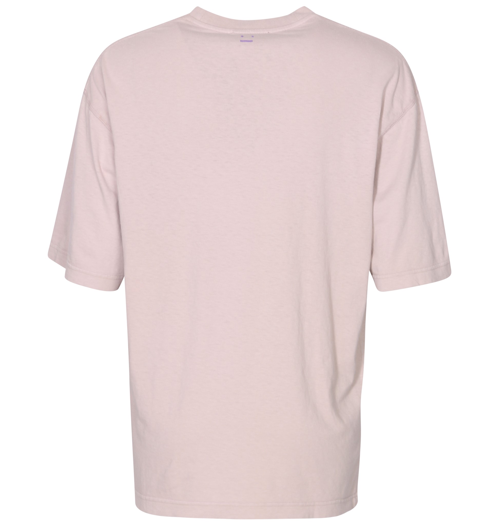 ACNE STUDIOS Oversize Face T-Shirt in Dusty Beige XS