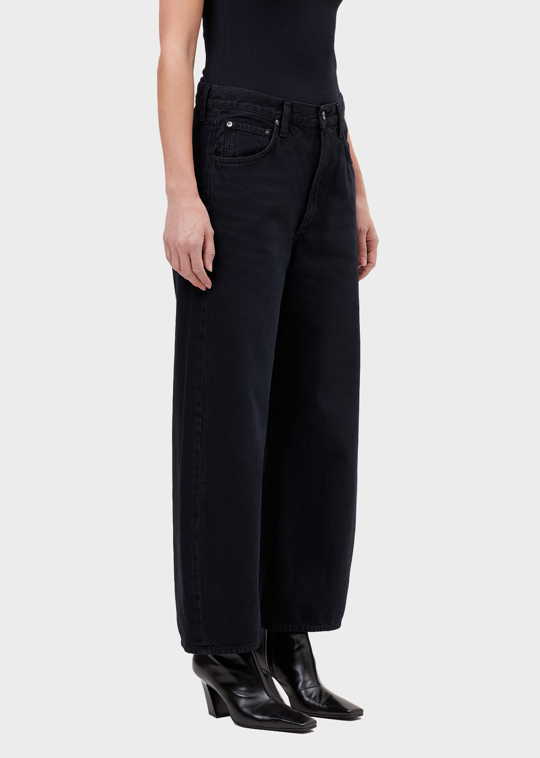 AGOLDE Low Curve Jeans in Black