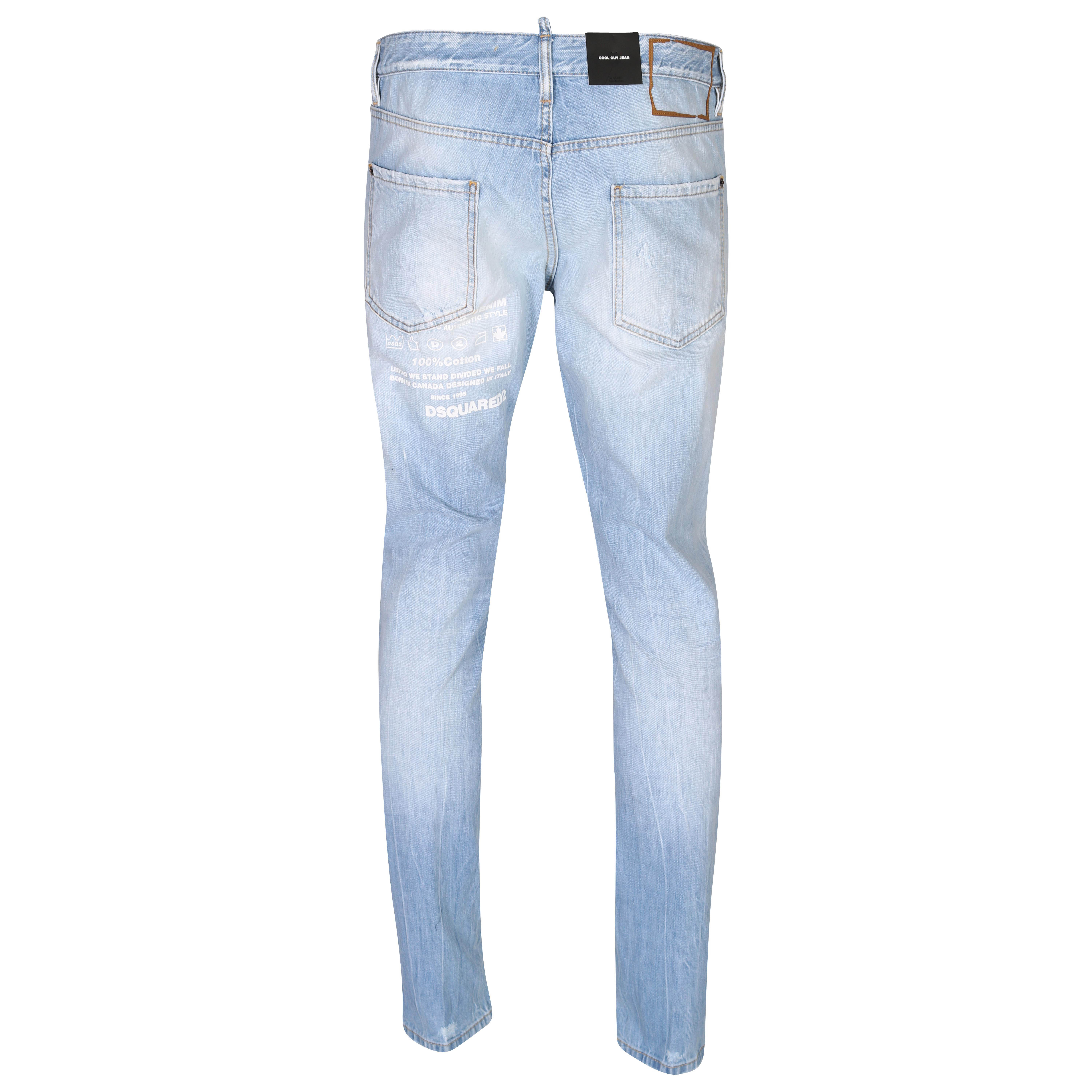 Dsquared Jeans Cool Guy Light Blue Washed