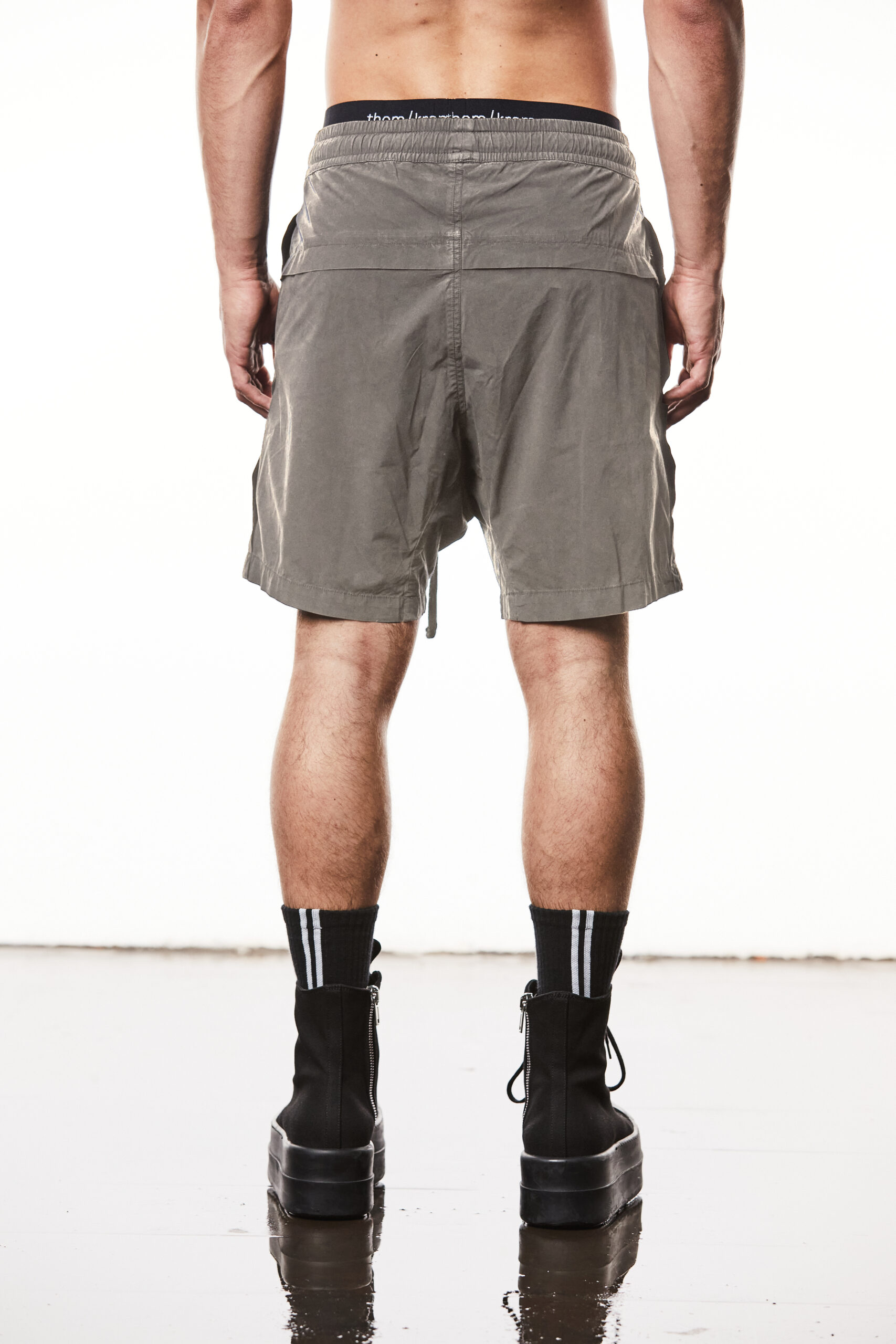 THOM KROM Cottonstretch Short in Taupe THOM KROM Cottonstretch Short in Taupe
