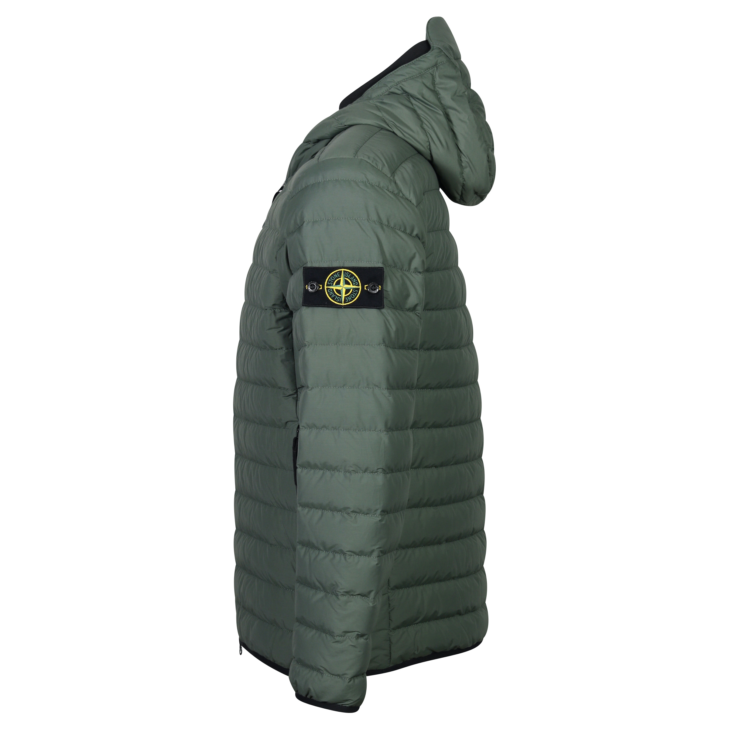 Stone Island Real Down Jacket Olive