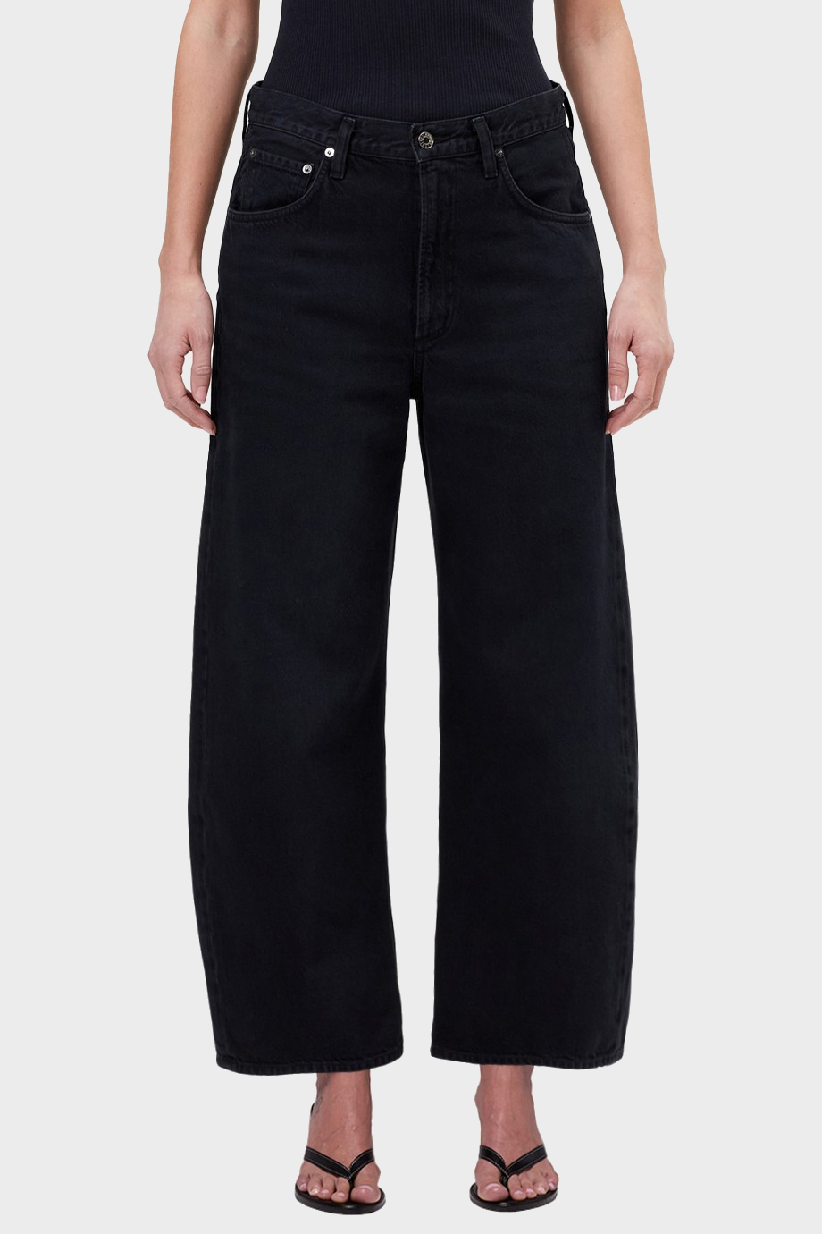 AGOLDE Low Curve Jeans in Black