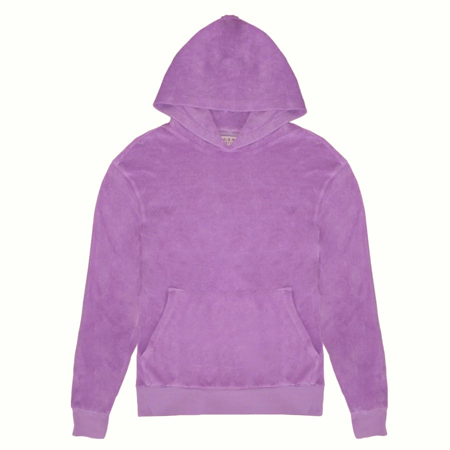 Jasper Los Angeles Terry Hoodie Malibu in Lavender
